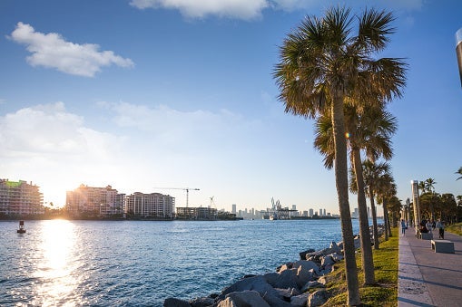 South Pointe Park in Miami Beach