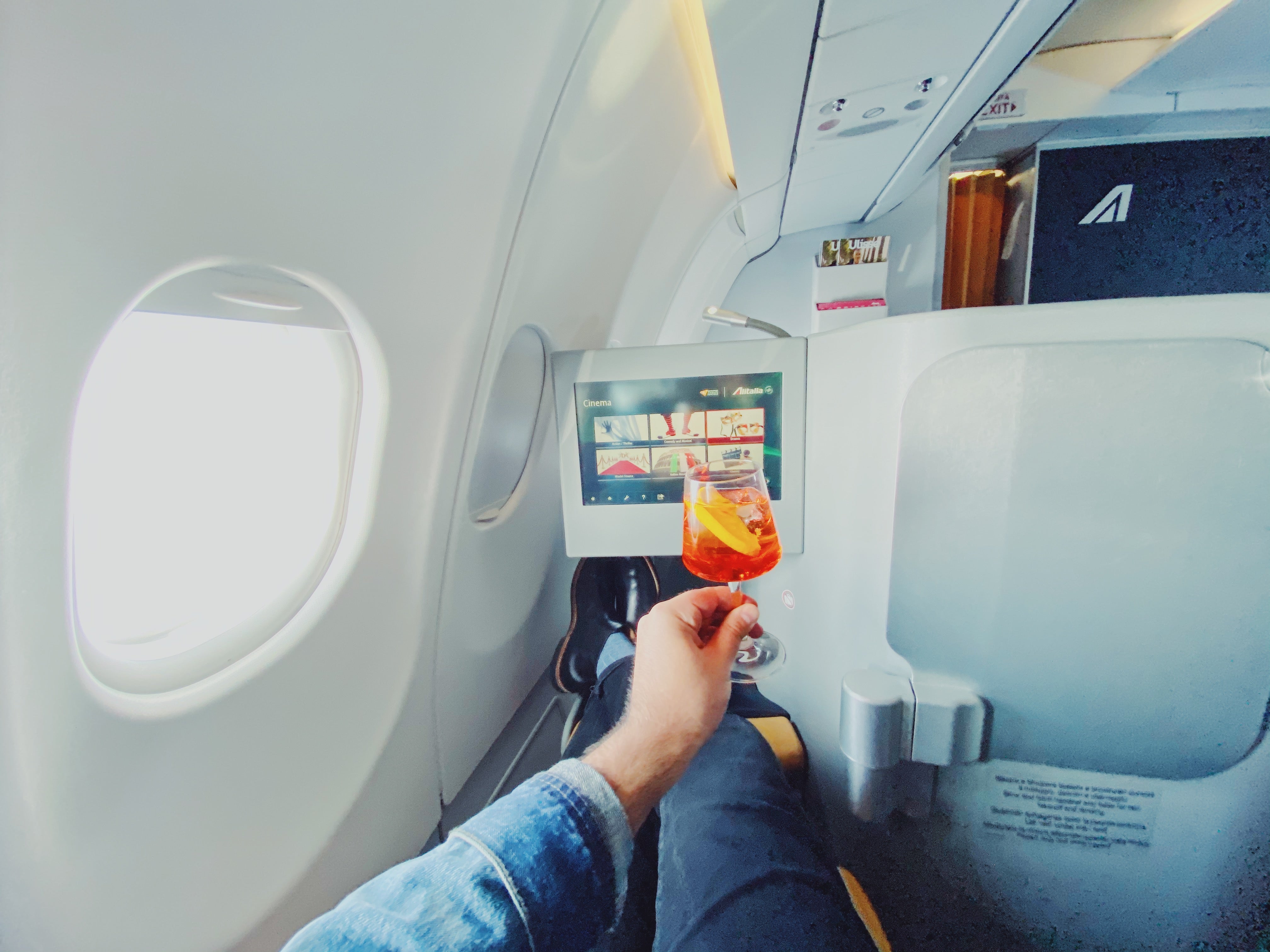 Alitalia A330-200 Business Class