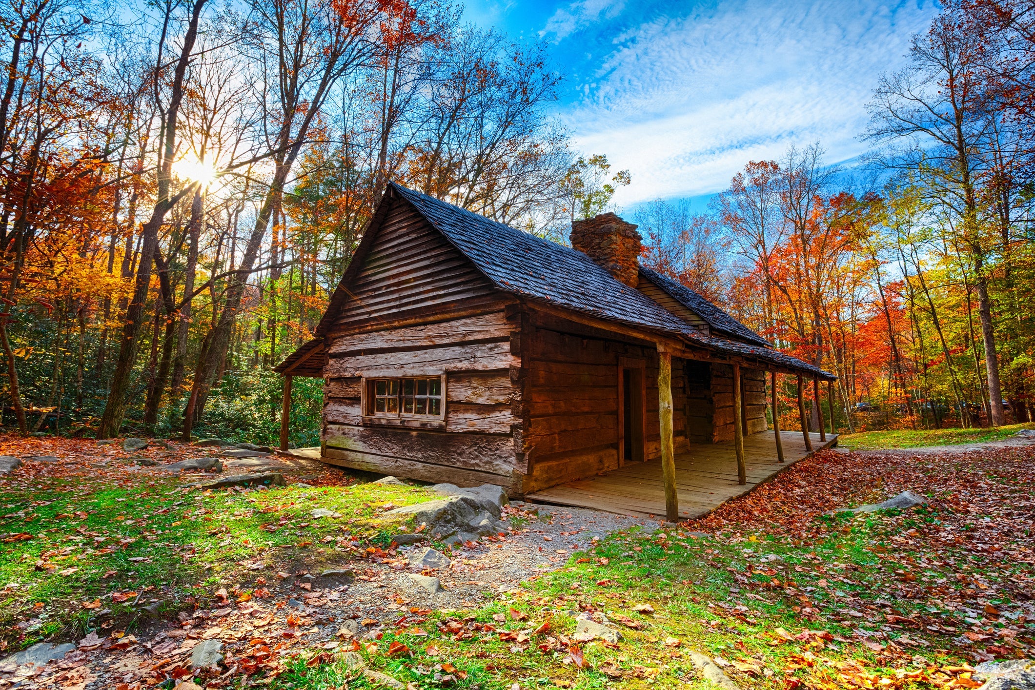 Rustic Cabin in the Great Smoky Mountains