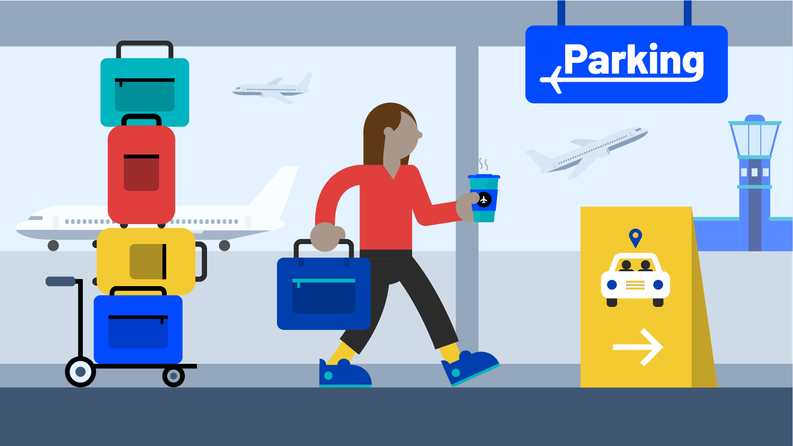 cheapest most expensive airport report feature