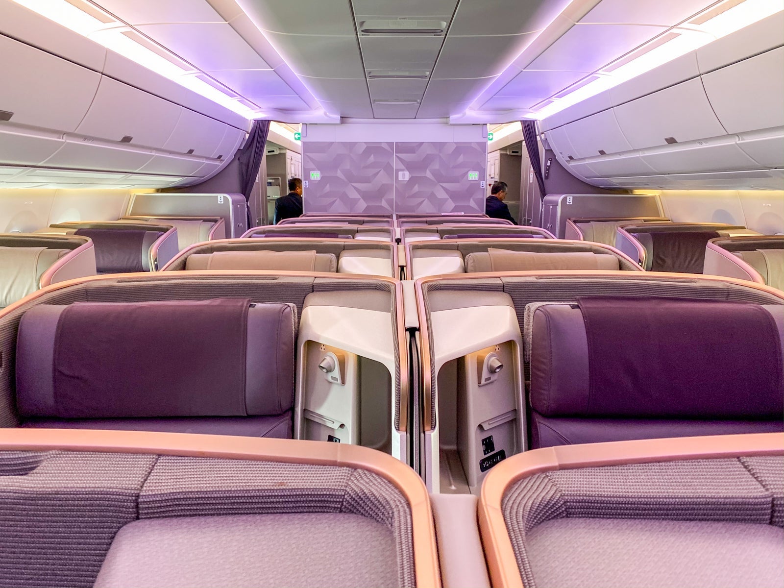 Singapore Flight 21 Airbus A350 Business EWR-SIN