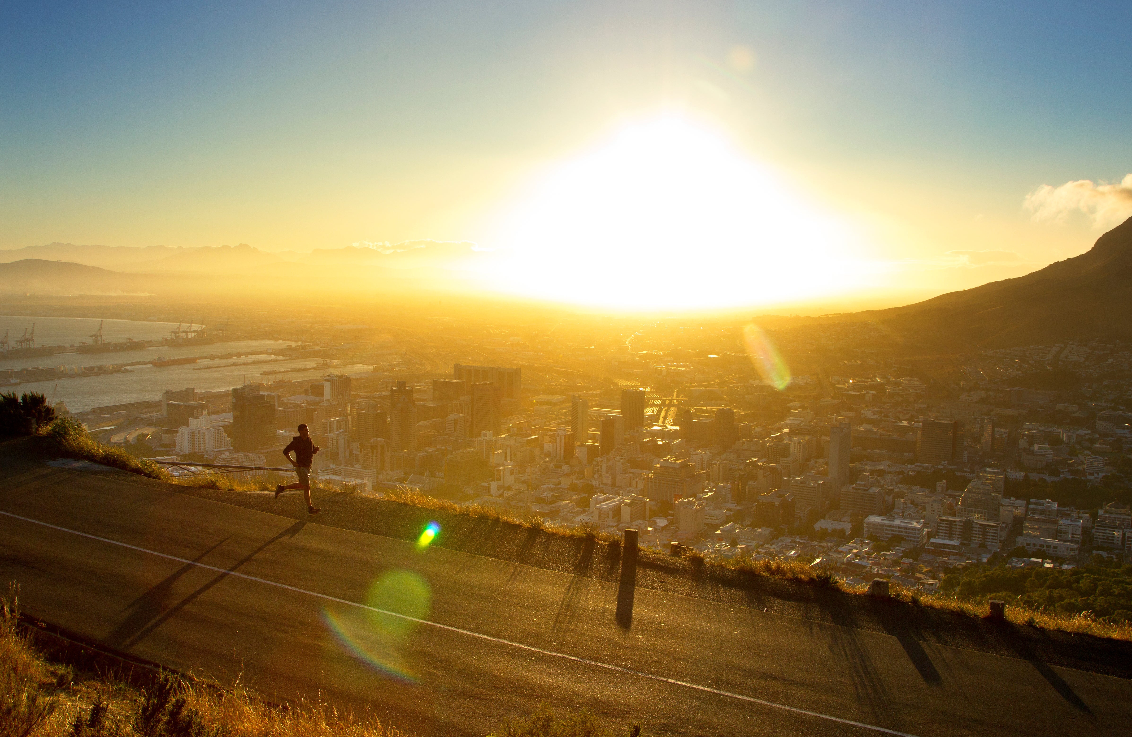 Running in Cape Town