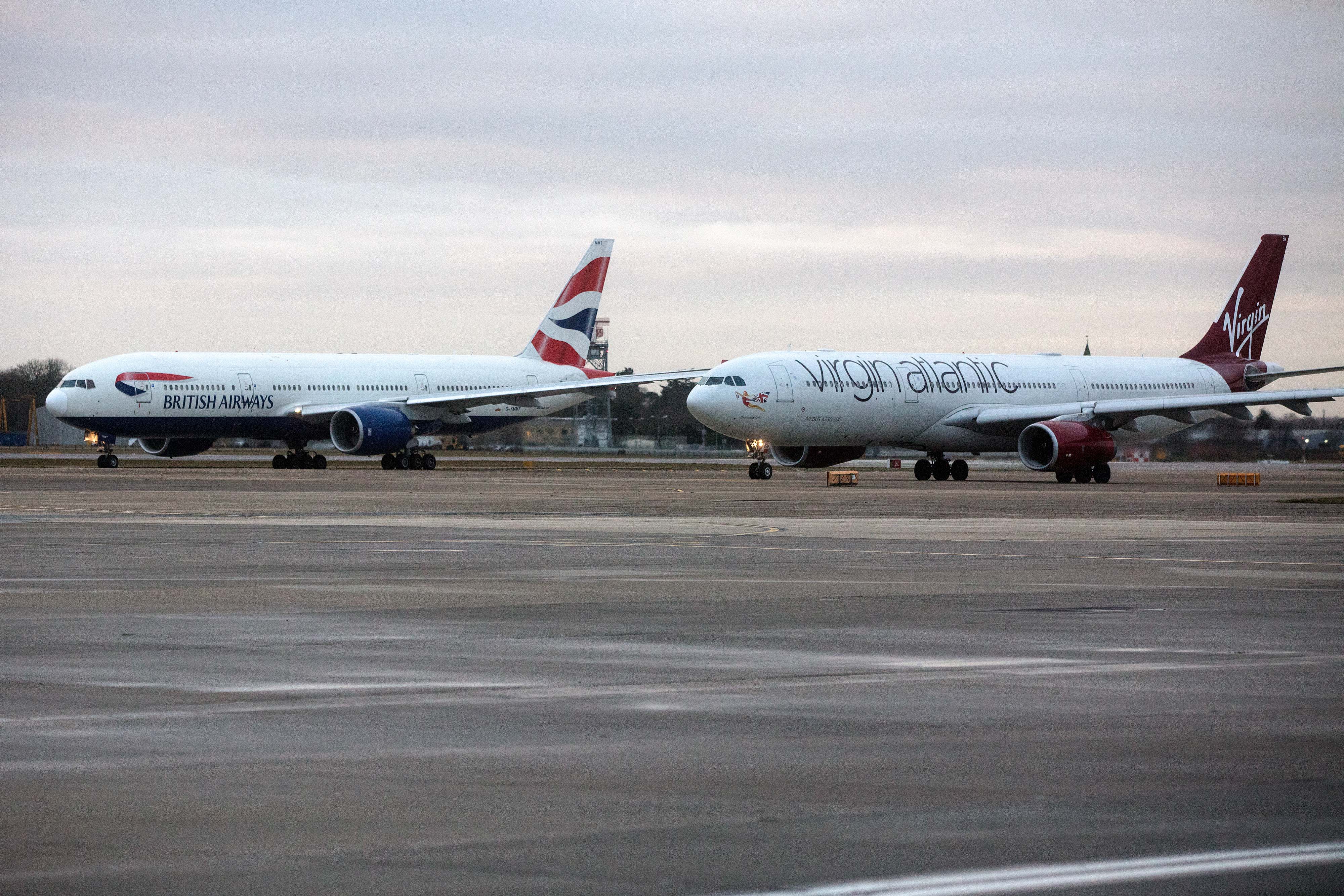 Operations At London Gatwick Airport As Discount Airlines Are Piling On Passengers