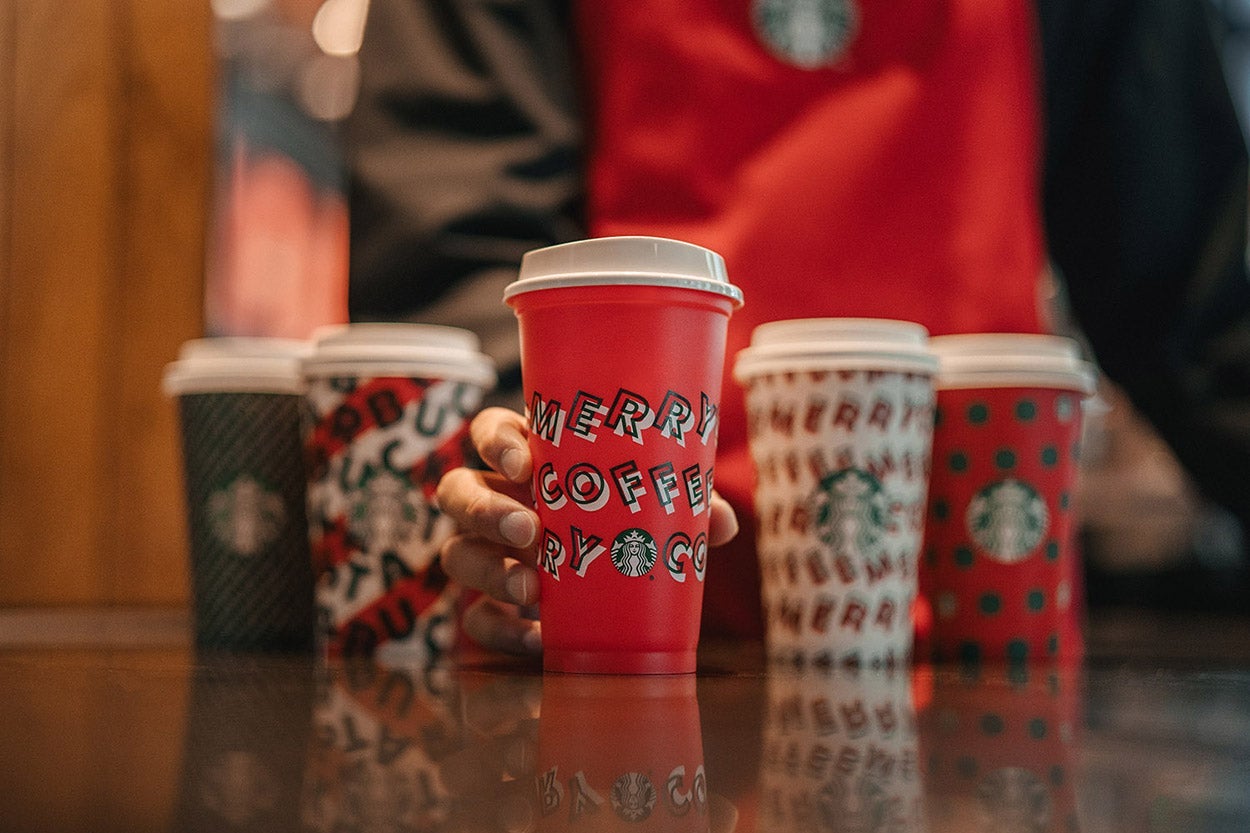 Starbucks holiday cup