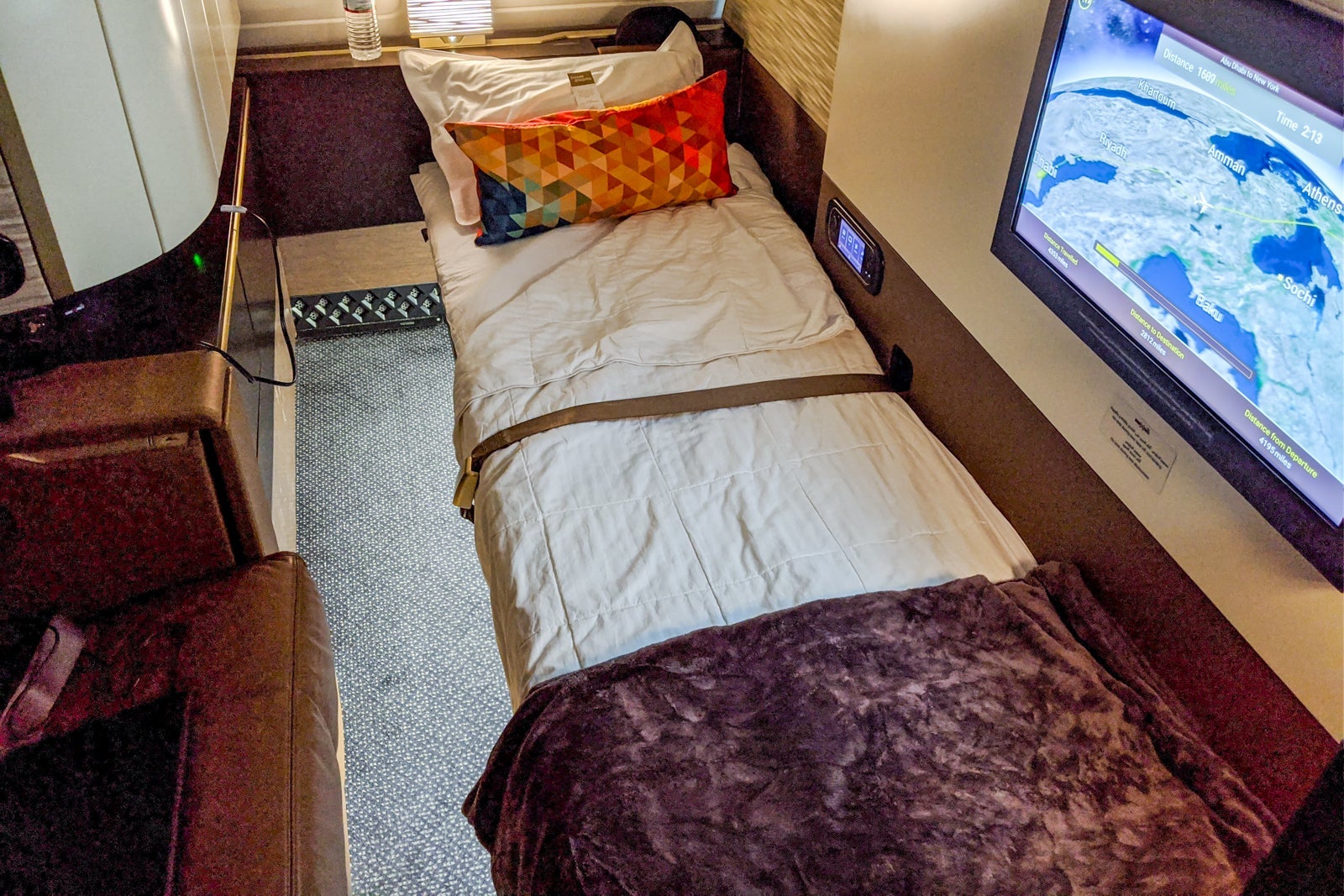 Etihad First Class AUH-JFK