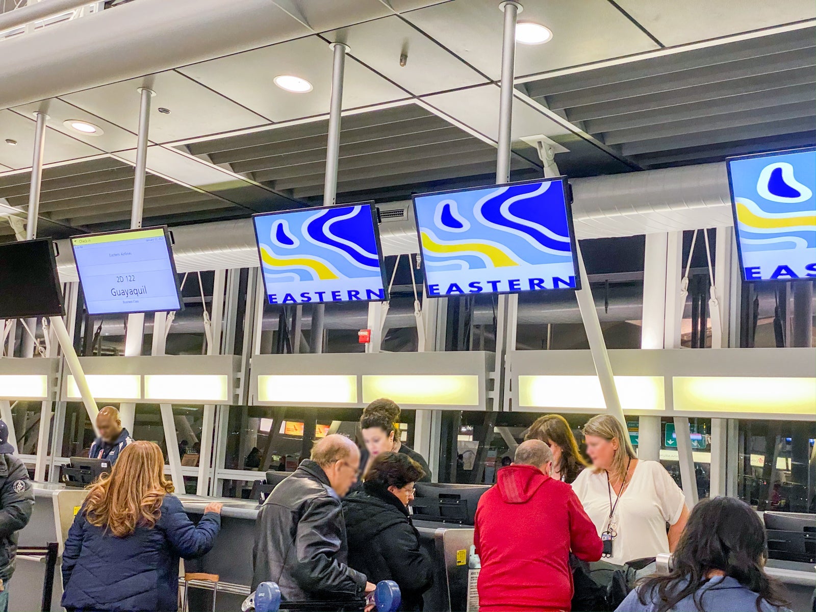 Eastern Airlines to Guayaquil