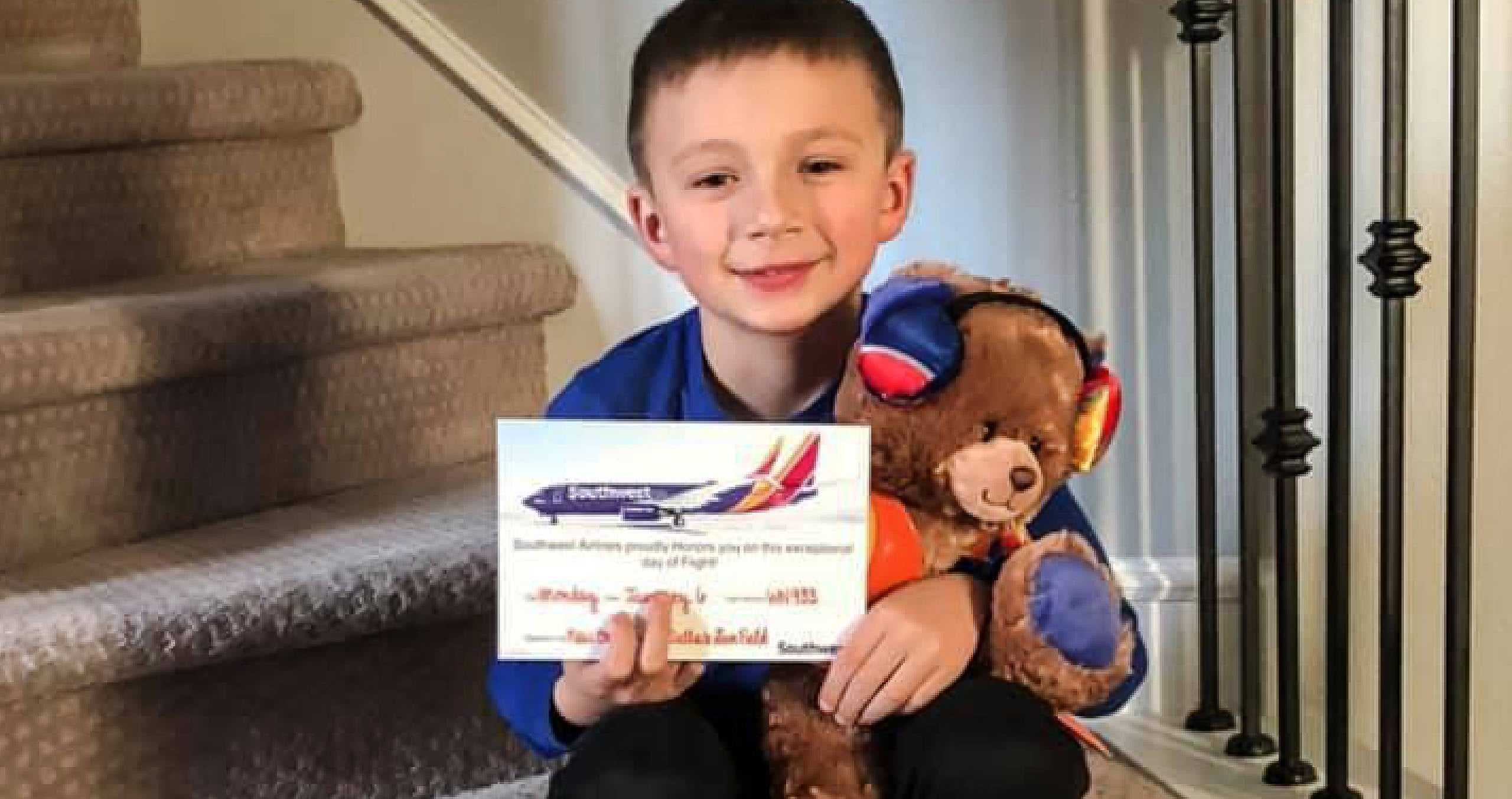 Grayson Mulligan Facebook Southwest teddy bear -0001