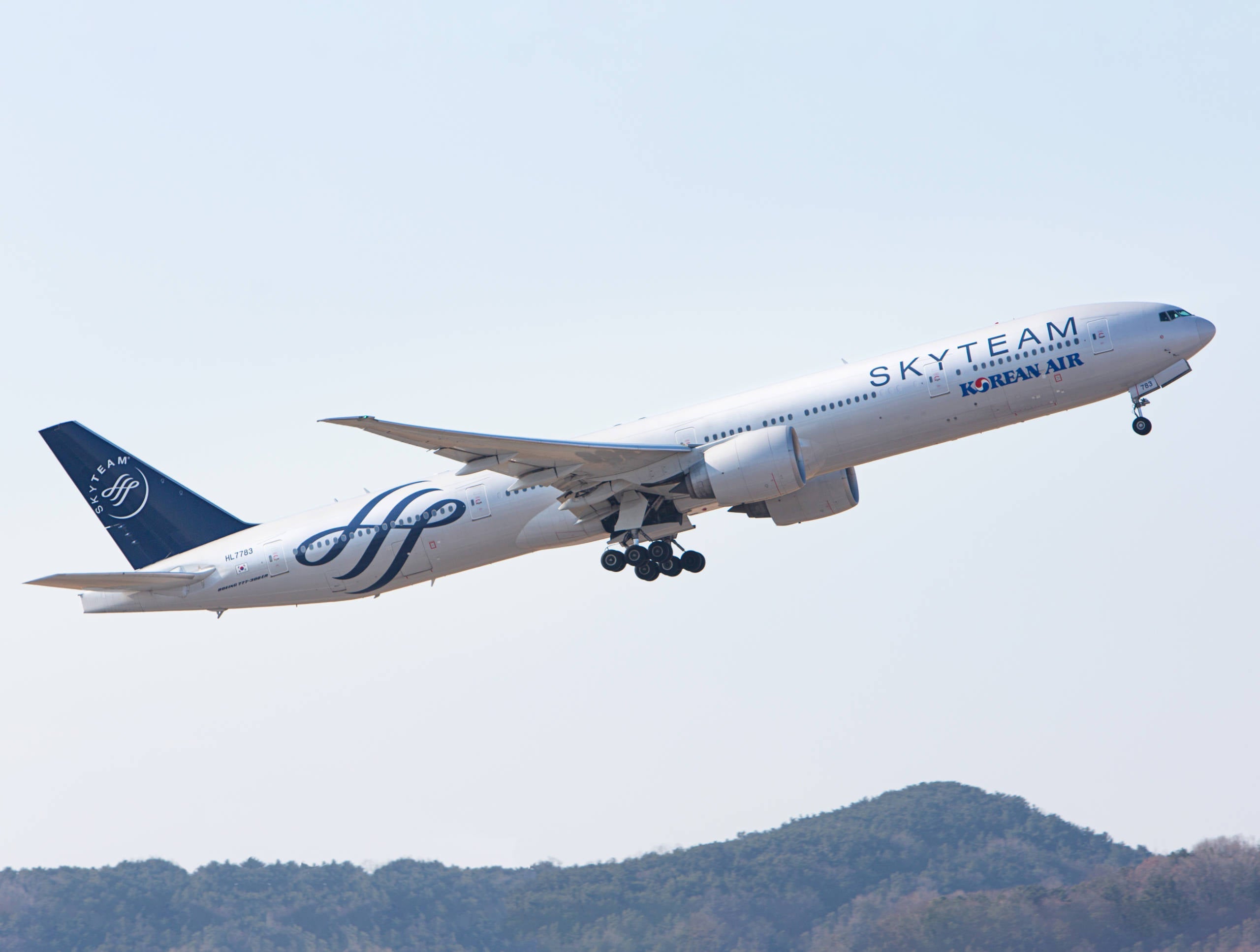 KLM Boeing 777-300ER SkyTeam