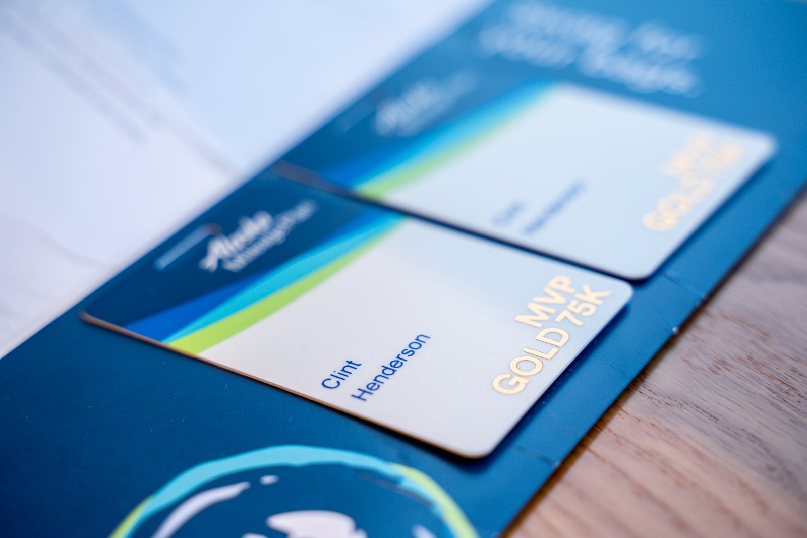 Alaska Mileage Plan MVP Gold 75K Pamphlet