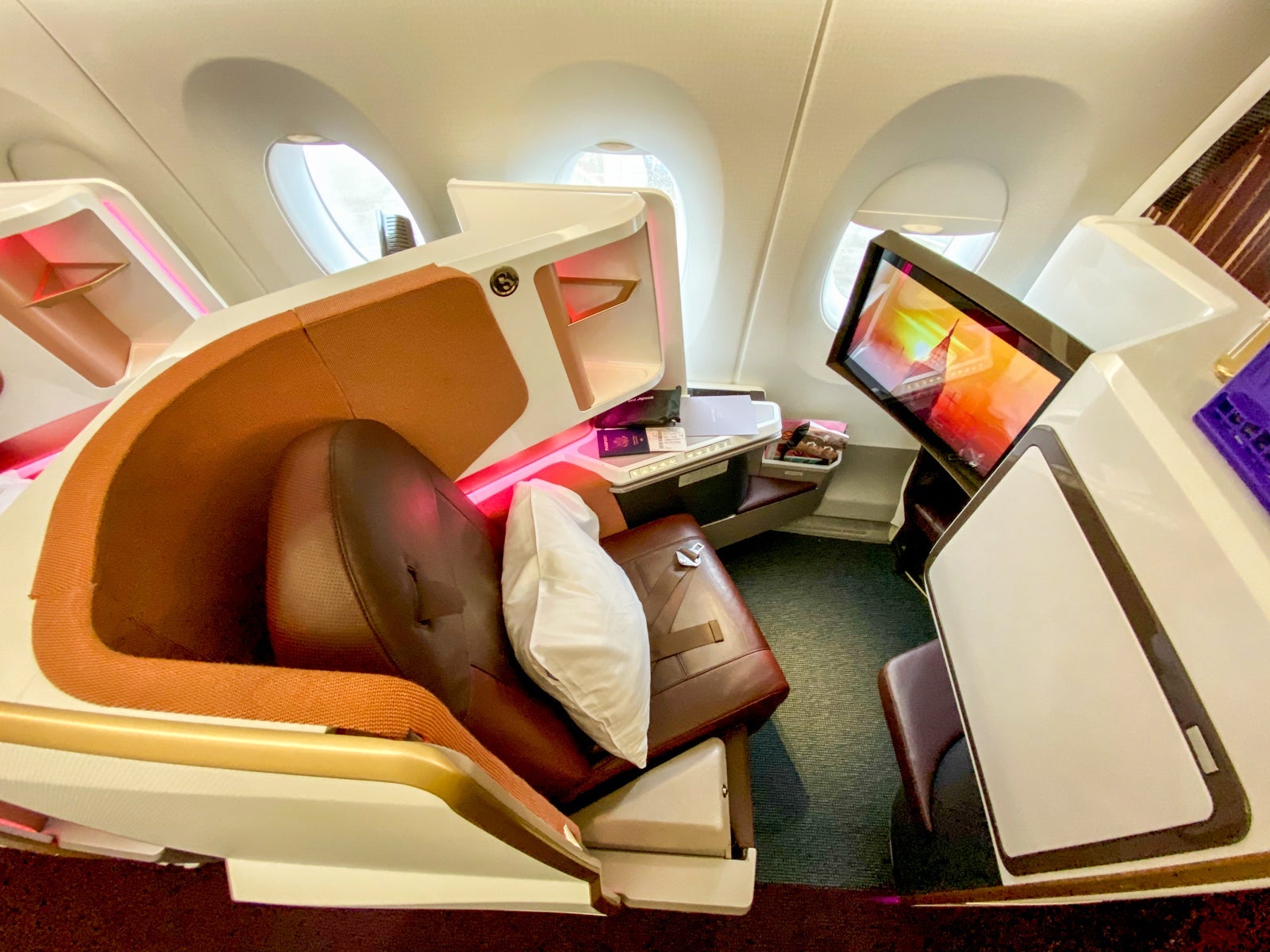 Virgin Atlantic A350 Upper Class Suite LHR-JFK