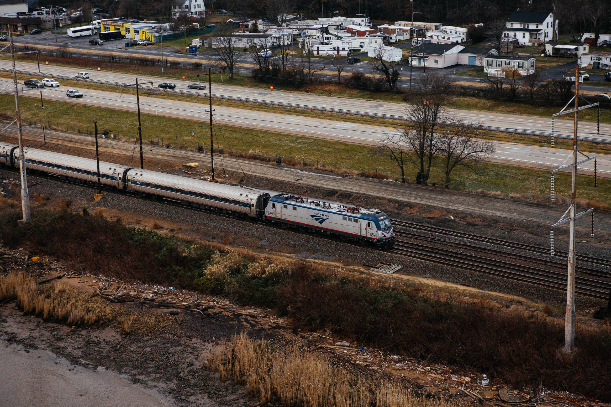 Rising Waters Are Drowning Amtrak's Northeast Corridor