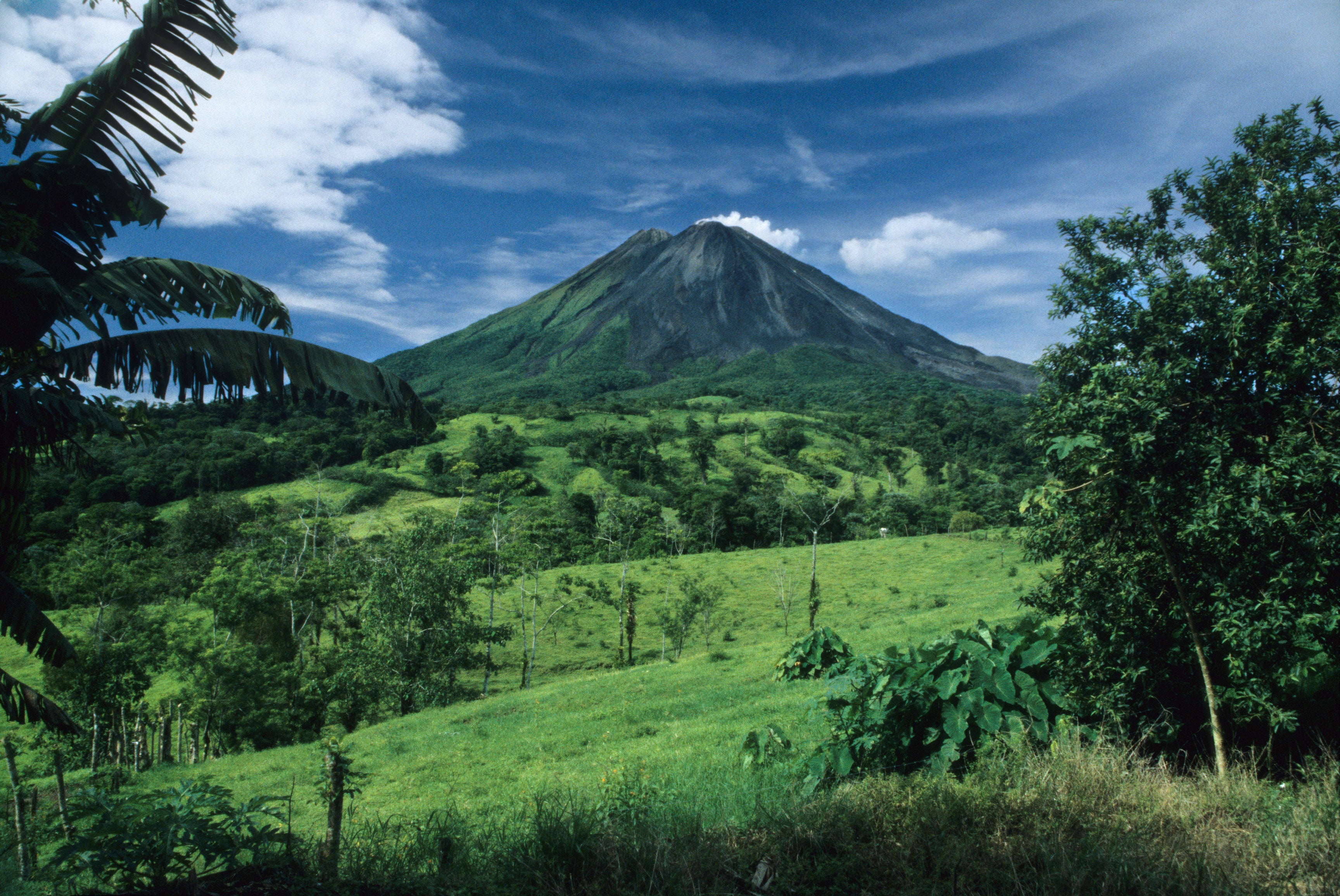 Sunny Day and Arenal Volcano, Costa Rica