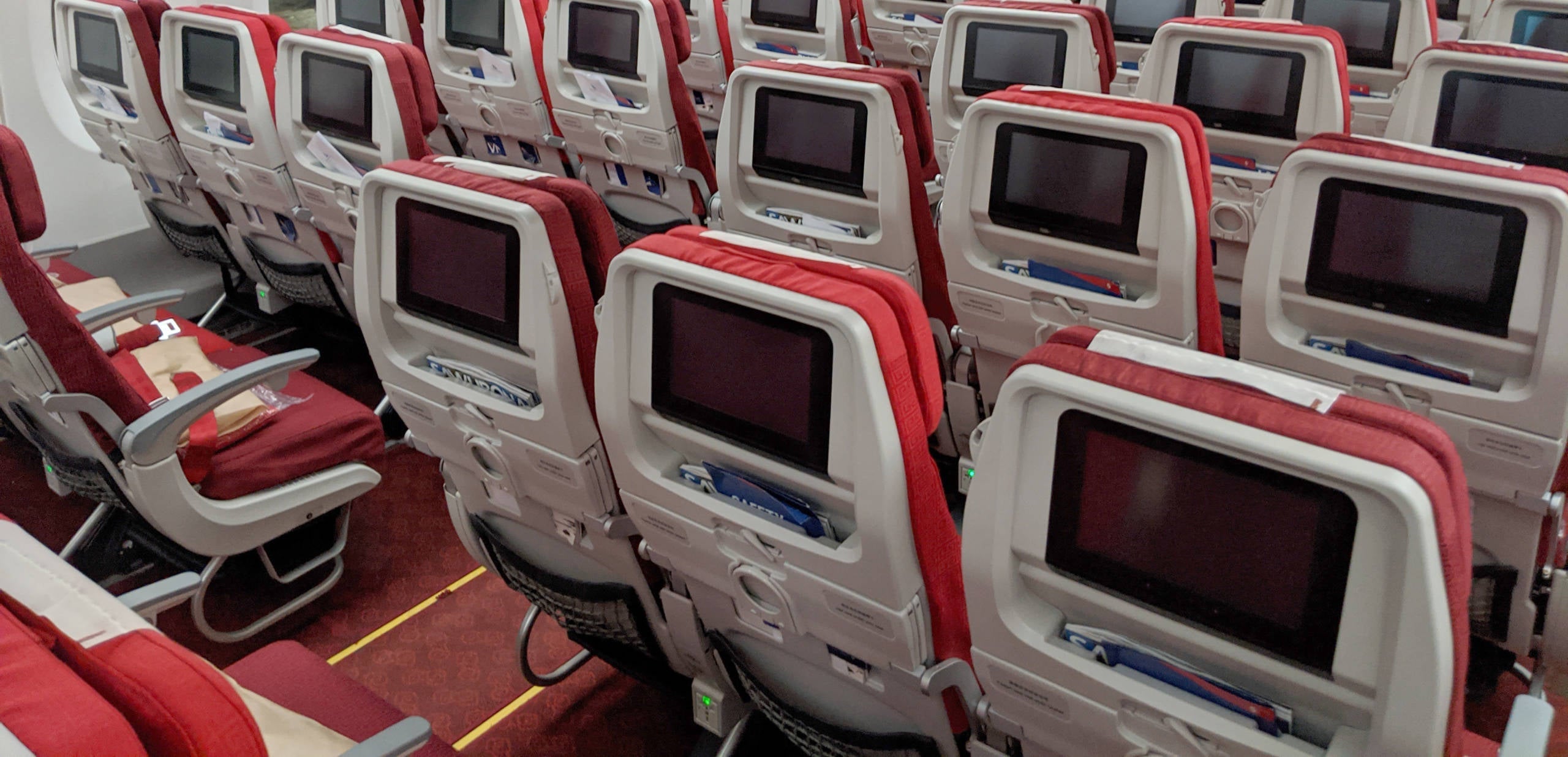 South African Airways A350 Economy