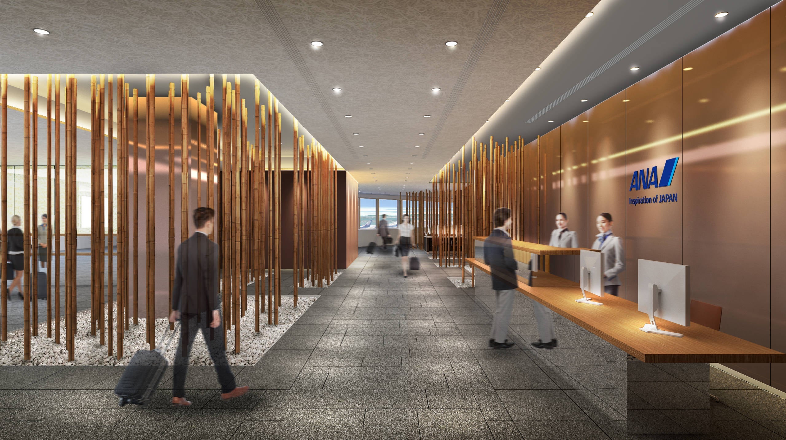 ANA Arrival Lounge HND