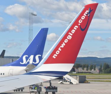 Planes at Oslo Gardermoen International Airport