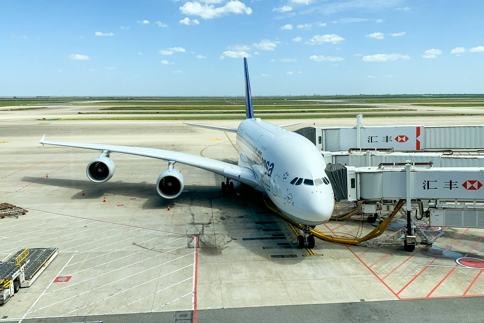 Lufthansa First Class A380 PVG-FRA