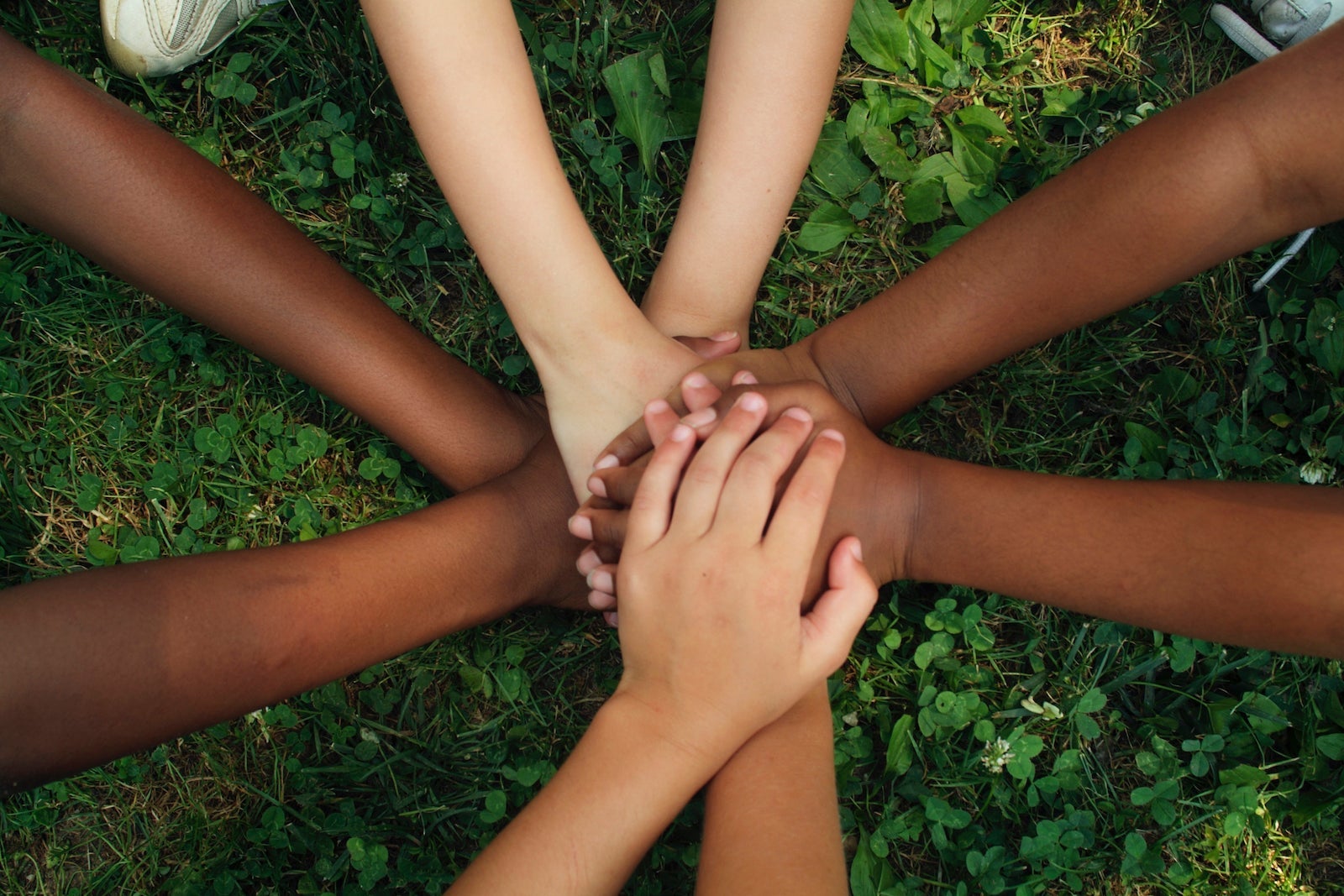 Hands of Children Playing Game