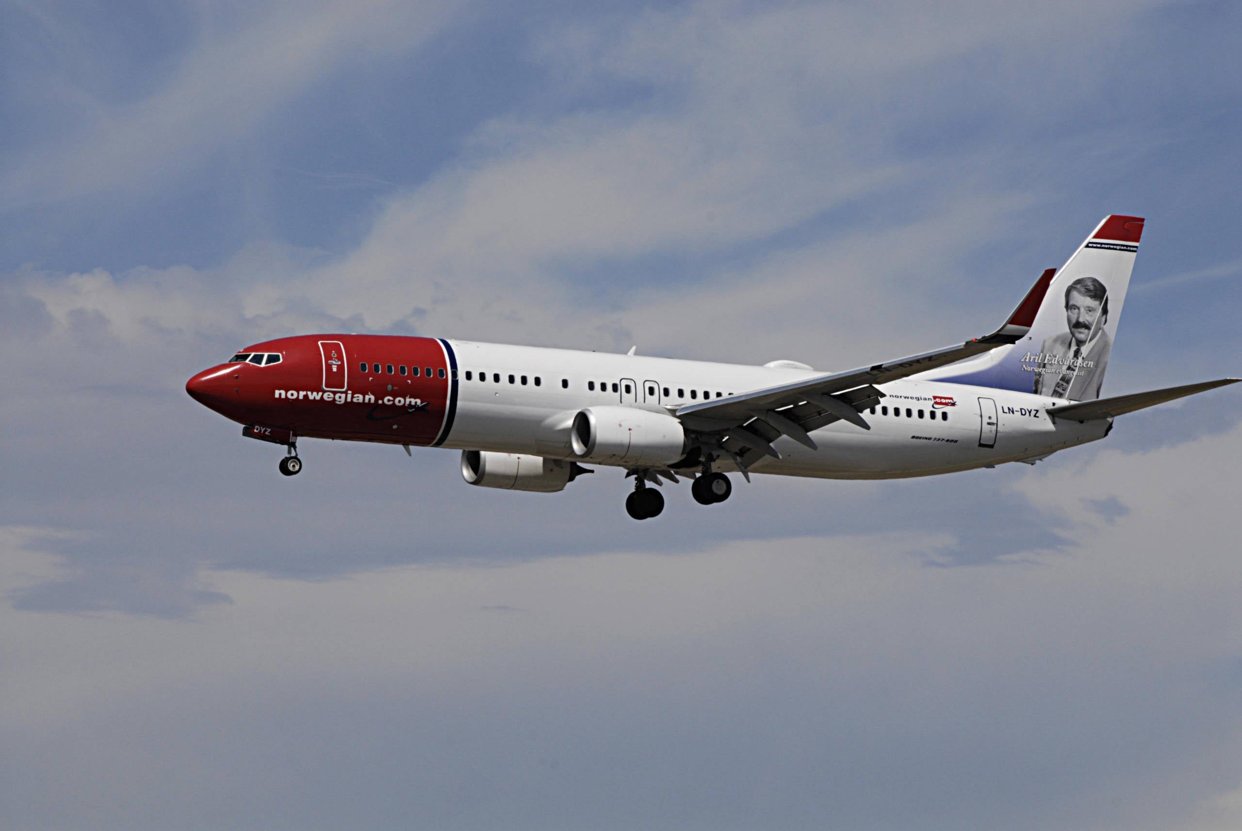 International flights landing Kastrup Copenhagen Denmark
