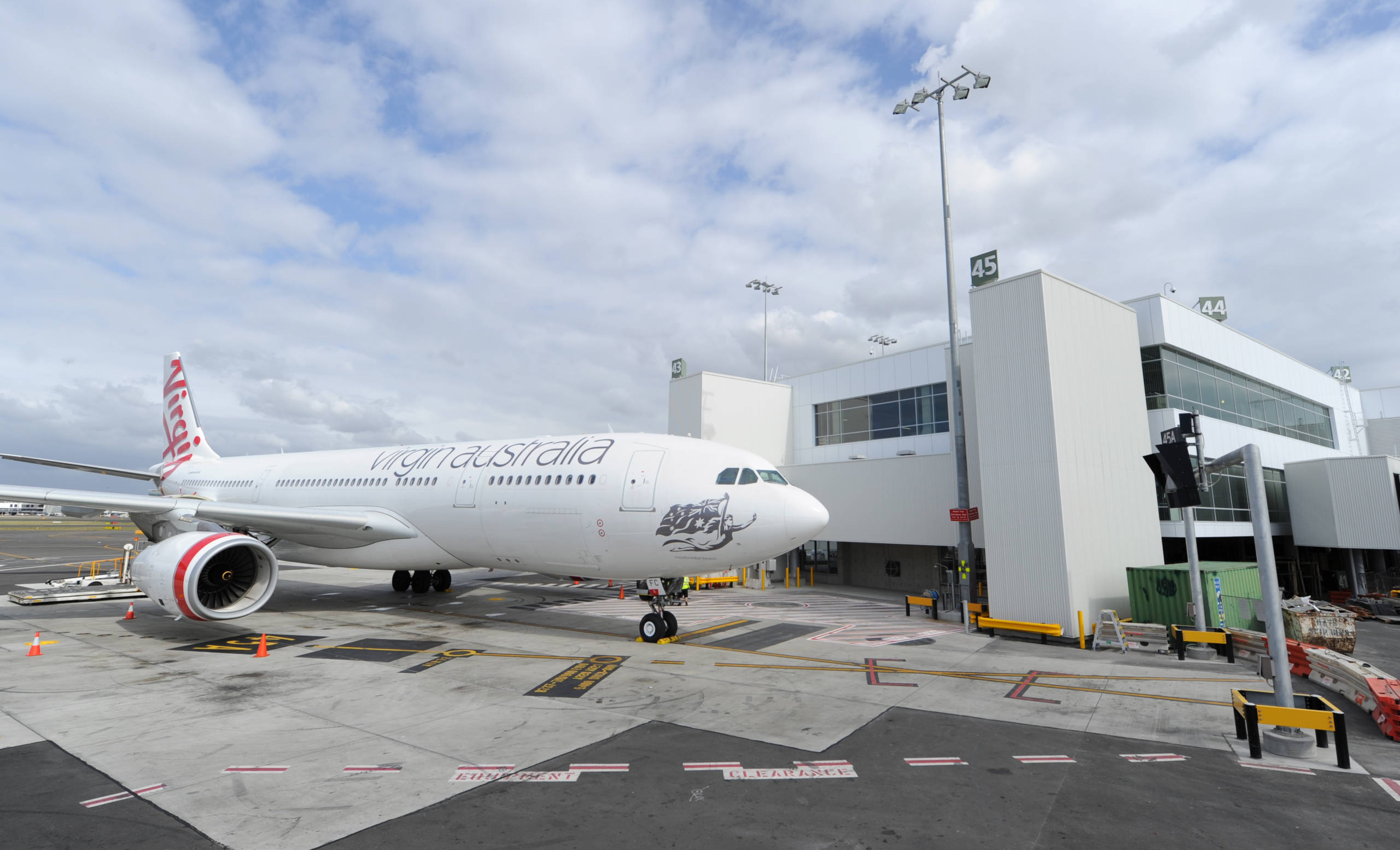 New Domestic Pier For Virgin Australia