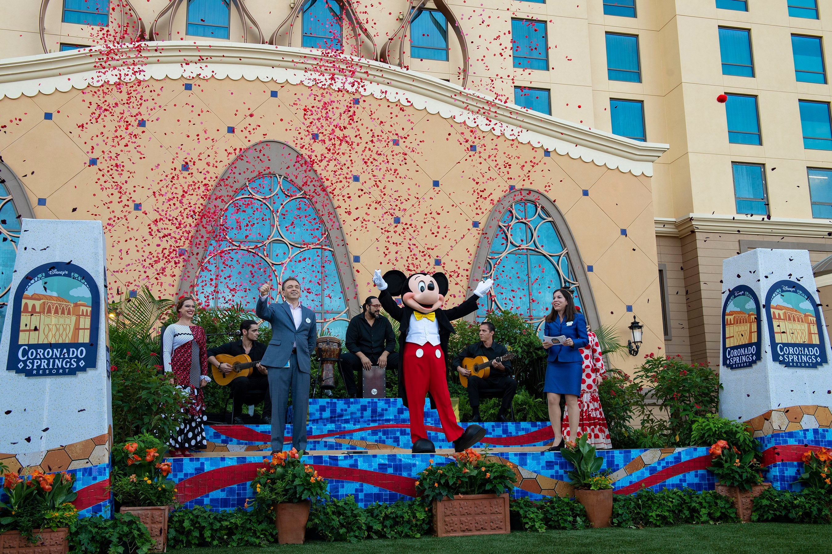 Walt Disney World Resort Cast Members Celebrate the Grand Openin