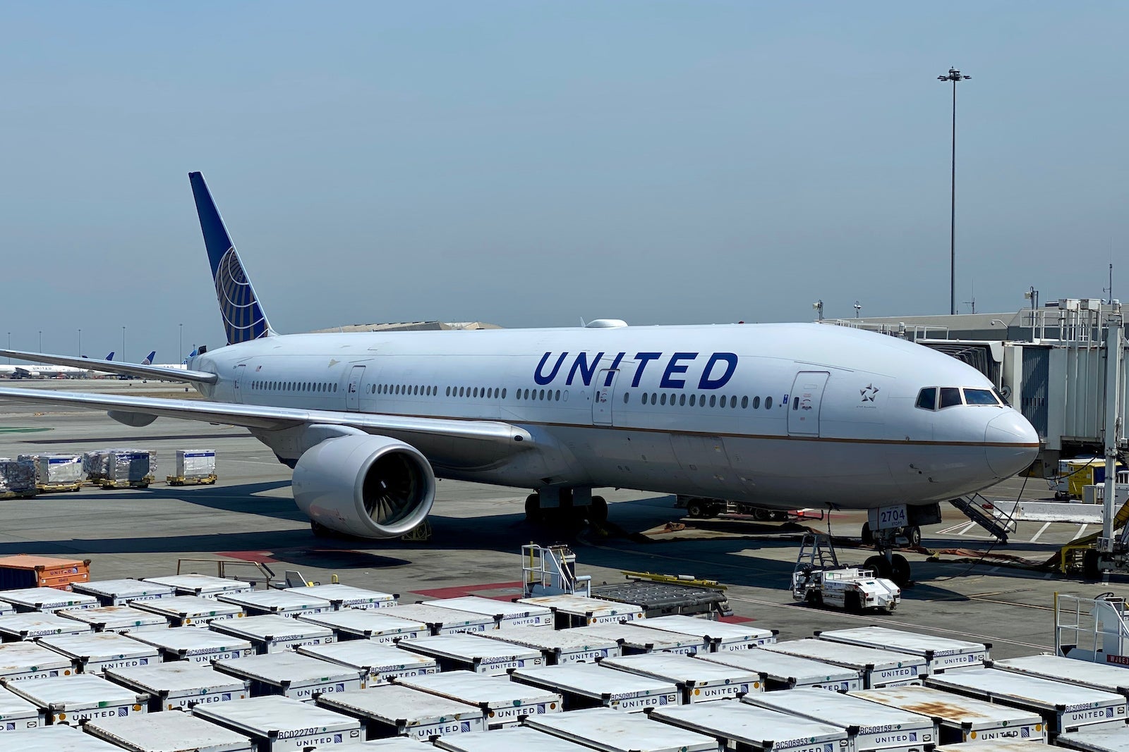 United Polaris 777 SFO-EWR