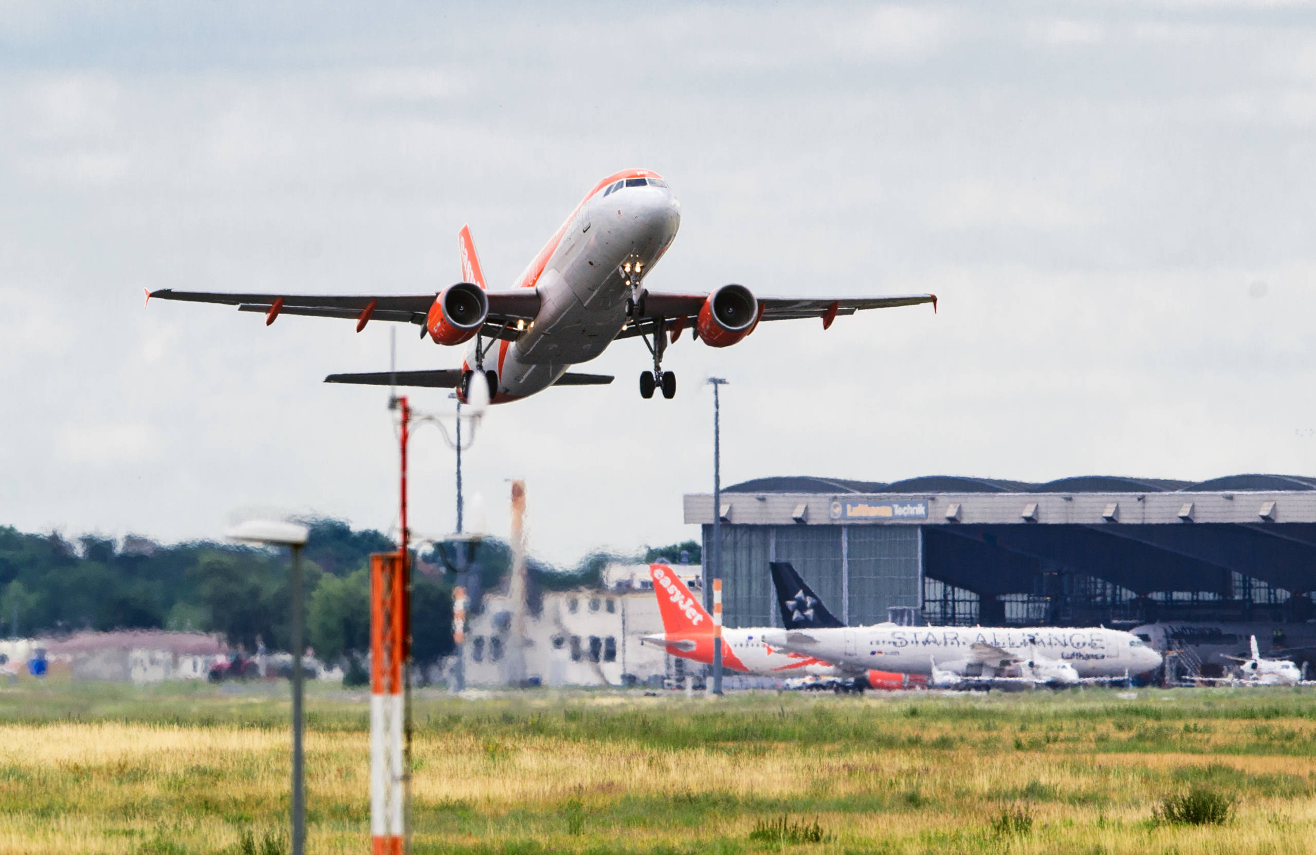 EasyJet flies from Berlin-Schönefeld Airport