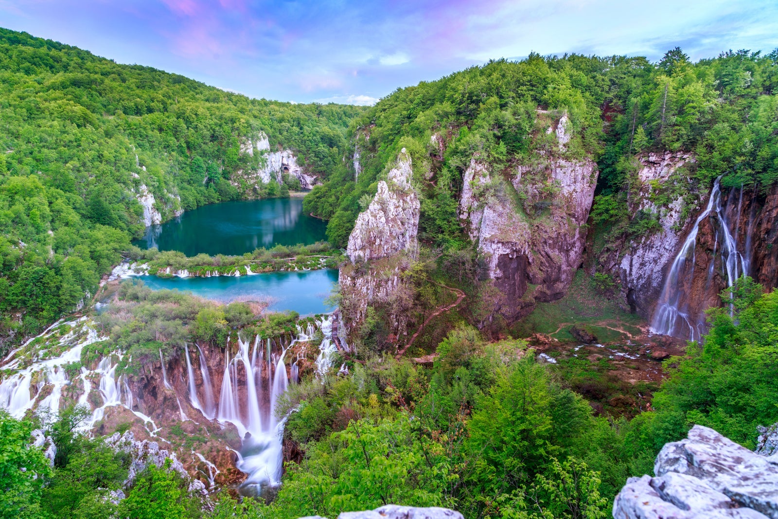 Waterfalls in Plitvice National Park