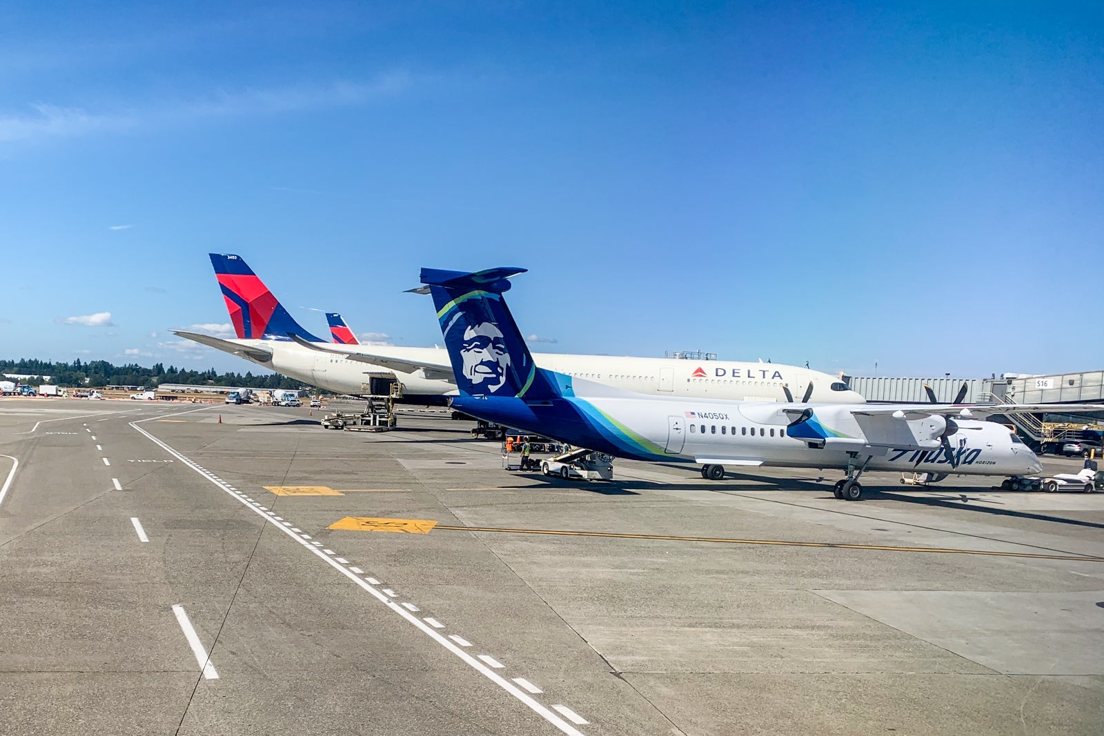 Grand Hyatt SFO, SFO International, Alaska Airlines, Seattle Air