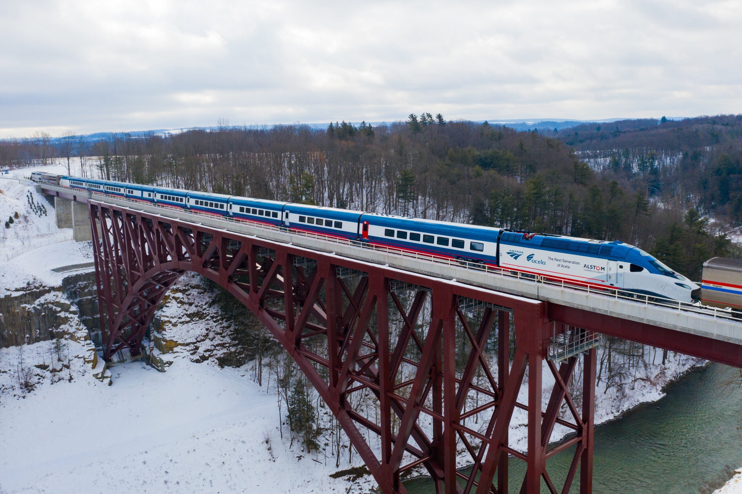 Alstom's new Amtrak Acela trains. (Image courtesy Amtrak)