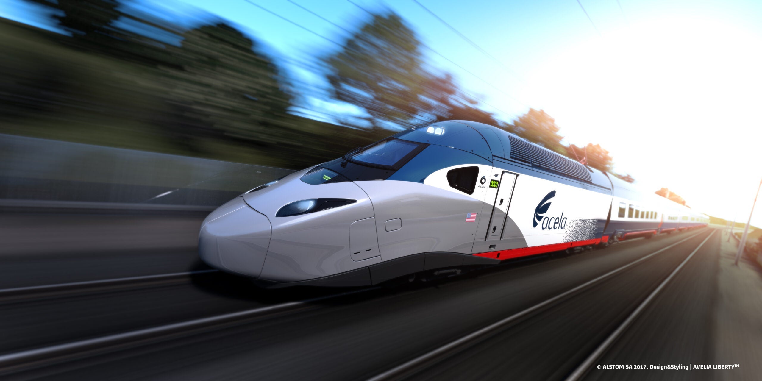 Amtrak new Acela locomotive