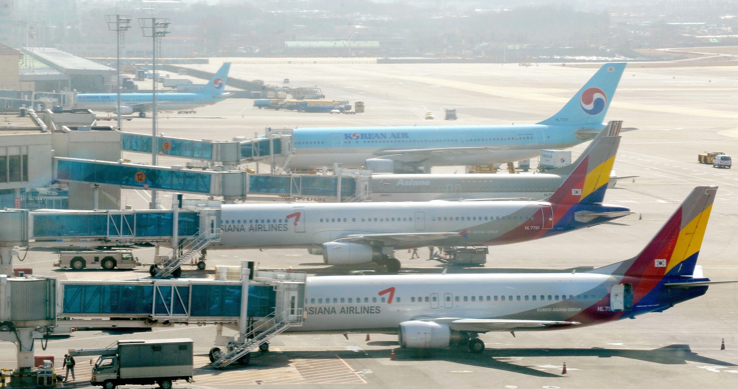 South Korea's Korean Air and Asiana plan