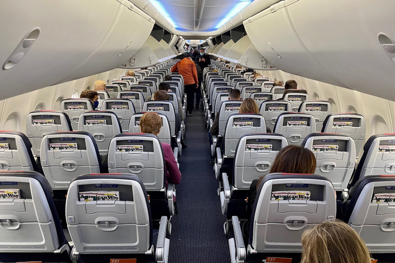 American Airlines Boeing 737 MAX Media Flight Zach Griff - 10