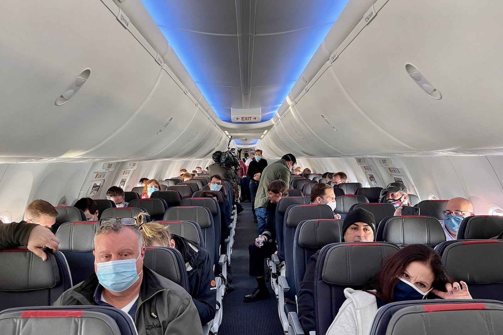 American Airlines Boeing 737 MAX Media Flight Zach Griff - 19