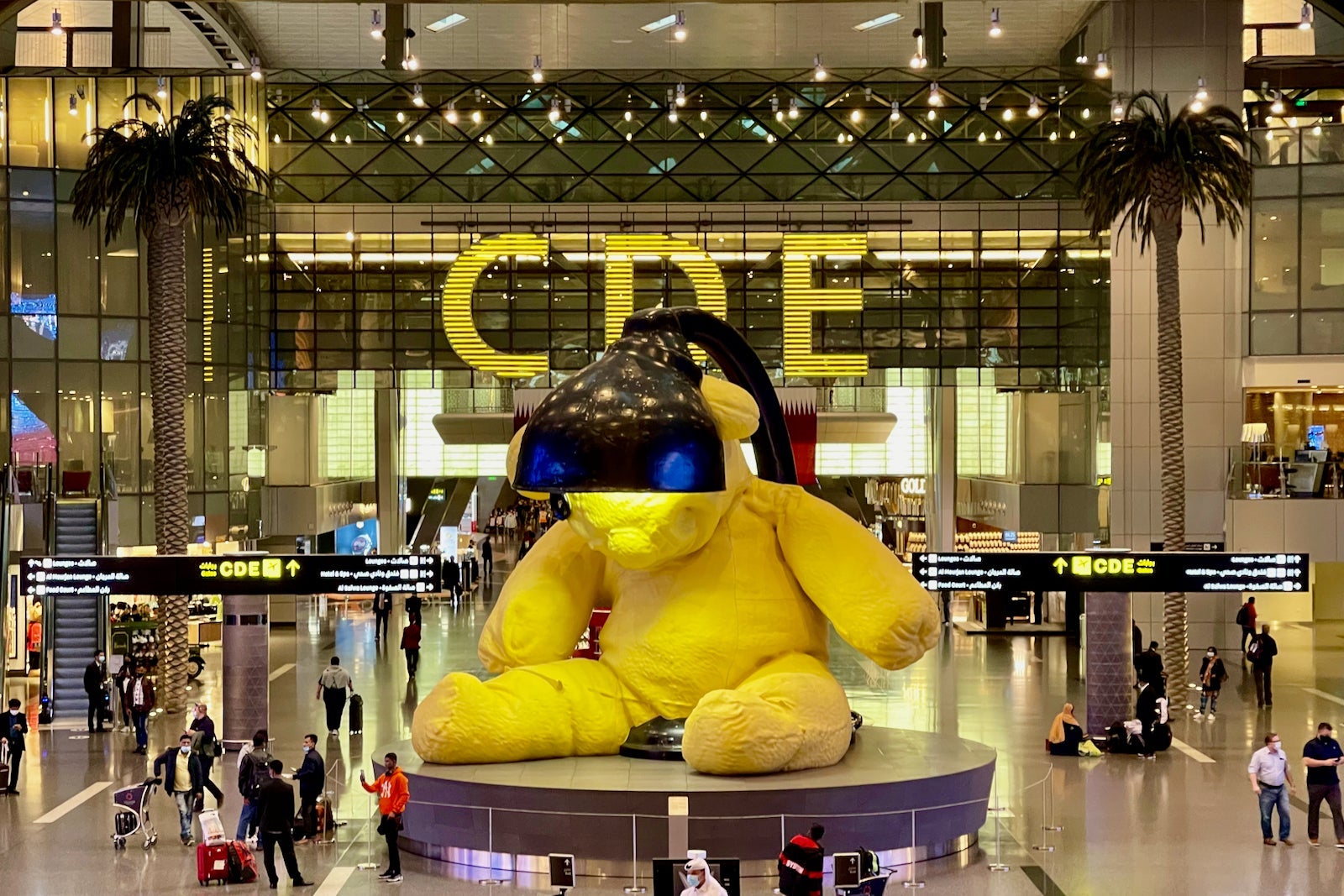 Qatar Hamad Doha Airport Al Majouron Lounge Zach Griff - 22