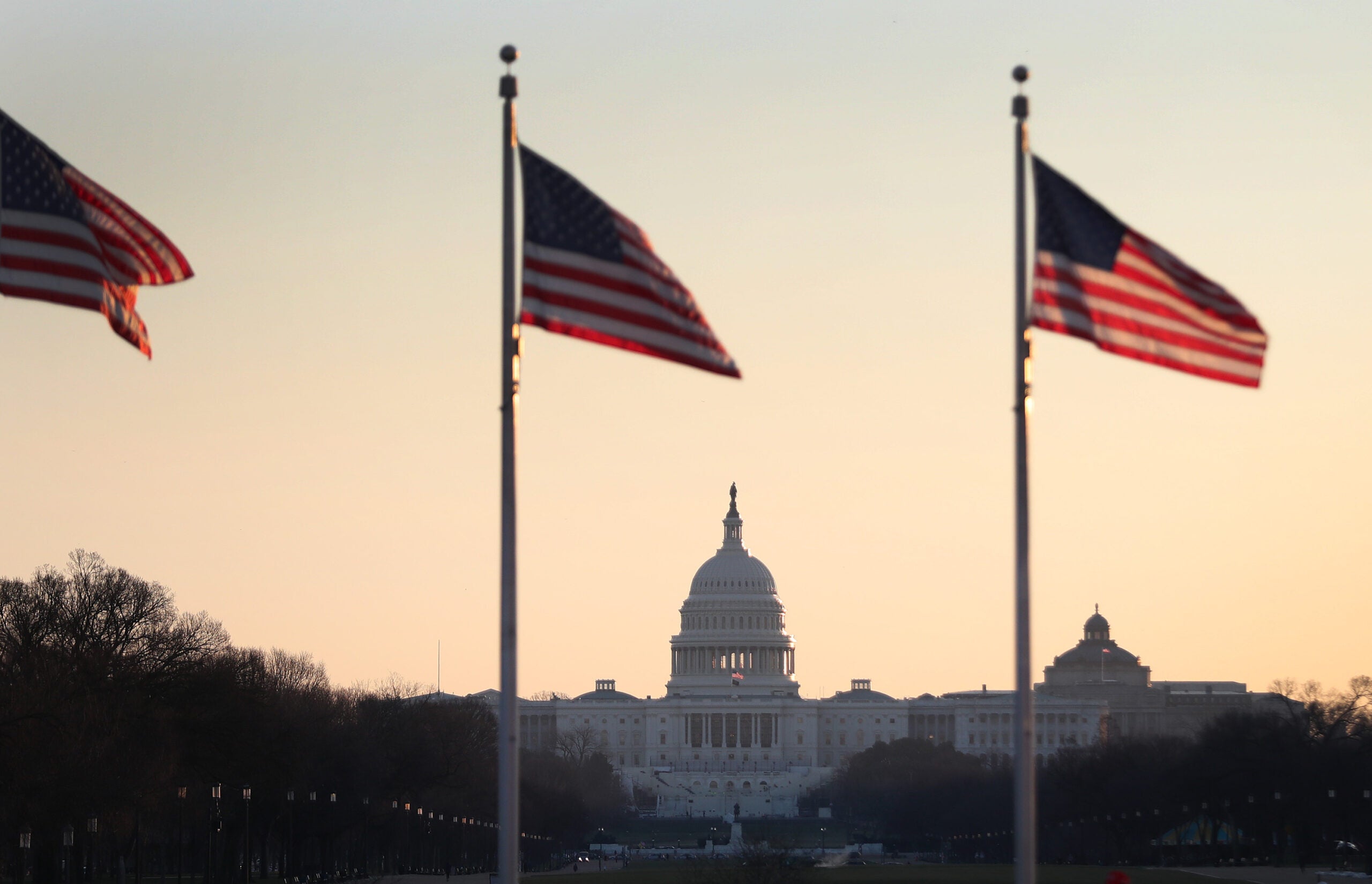 Washington DC Tense After U.S. Capitol Is Stormed By Protestors