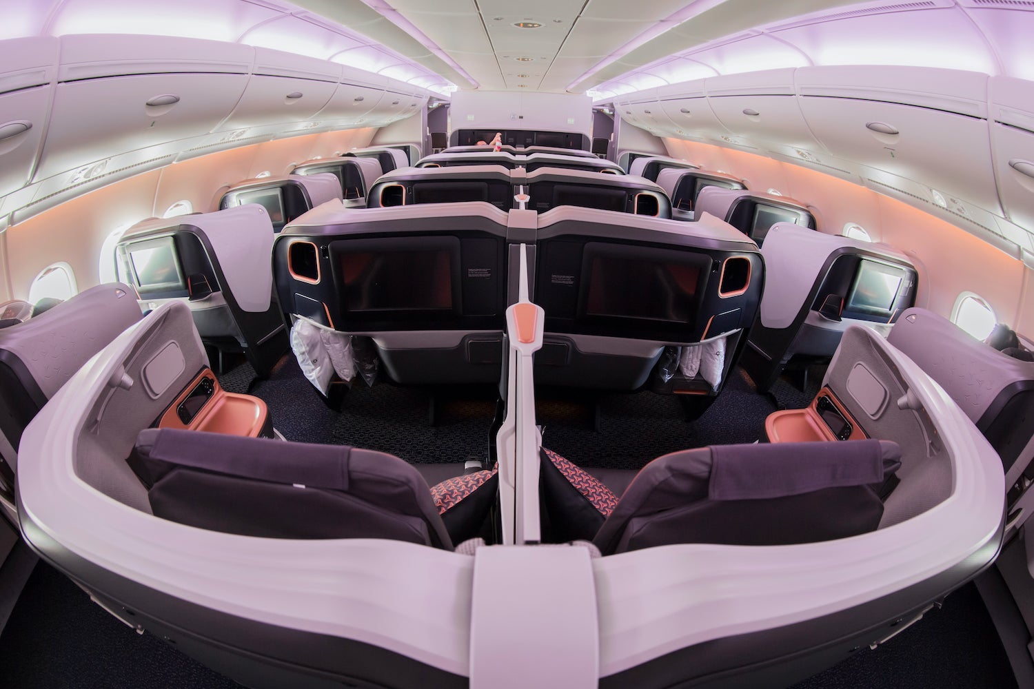 Sinapore Airlines Business Class