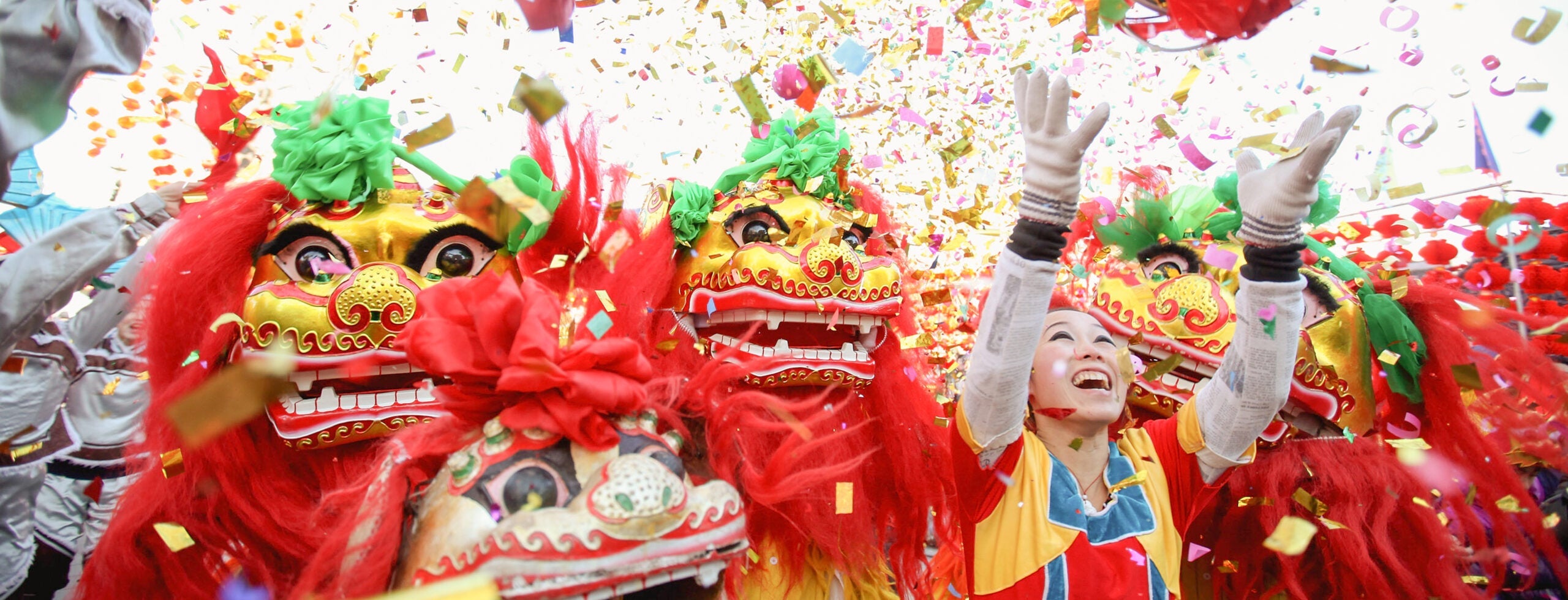China Celebrates The Year Of The Dragon Spring Festival