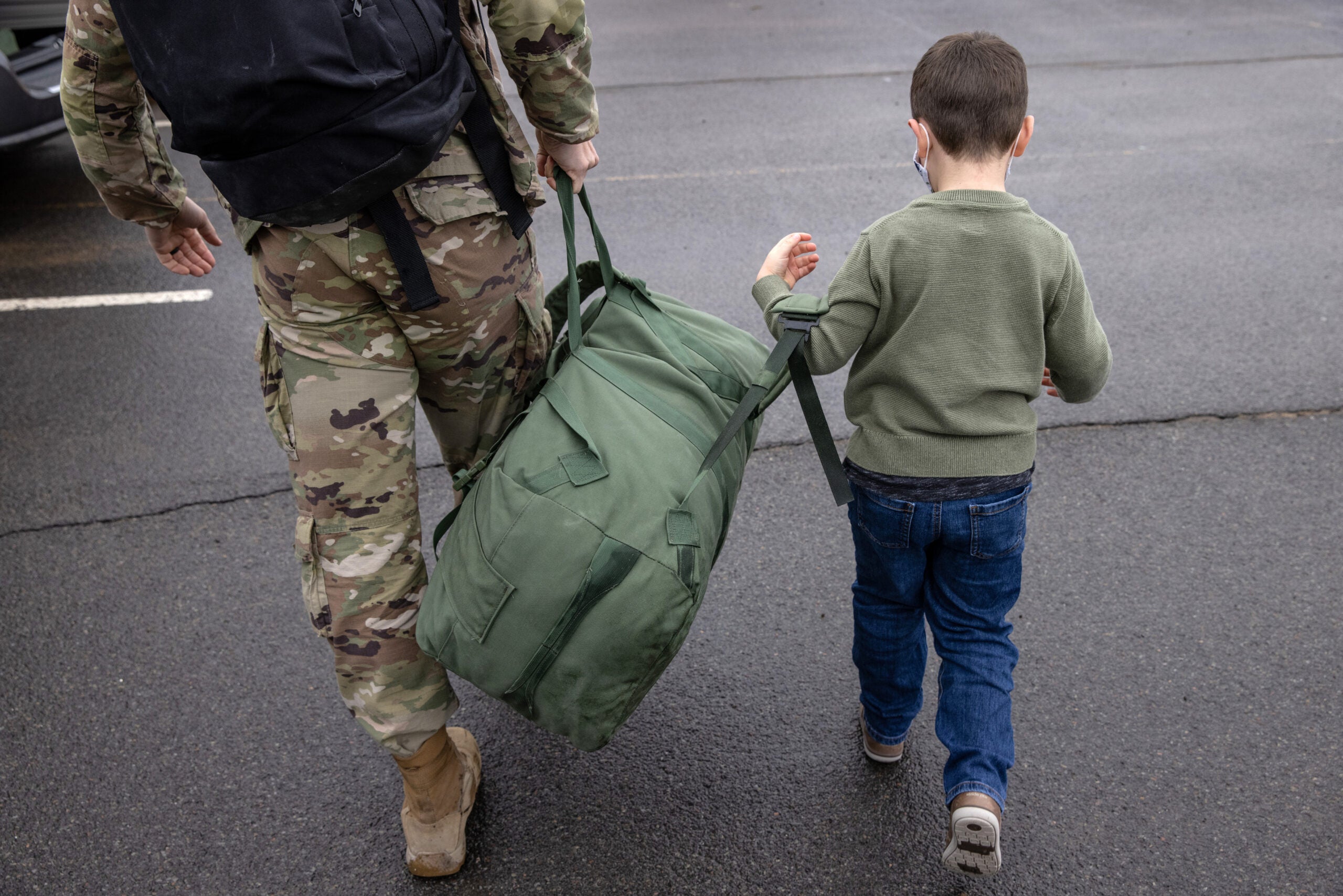 10th Mountain Troops Return To Fort Drum As Part Of US Drawdown From Afghanistan