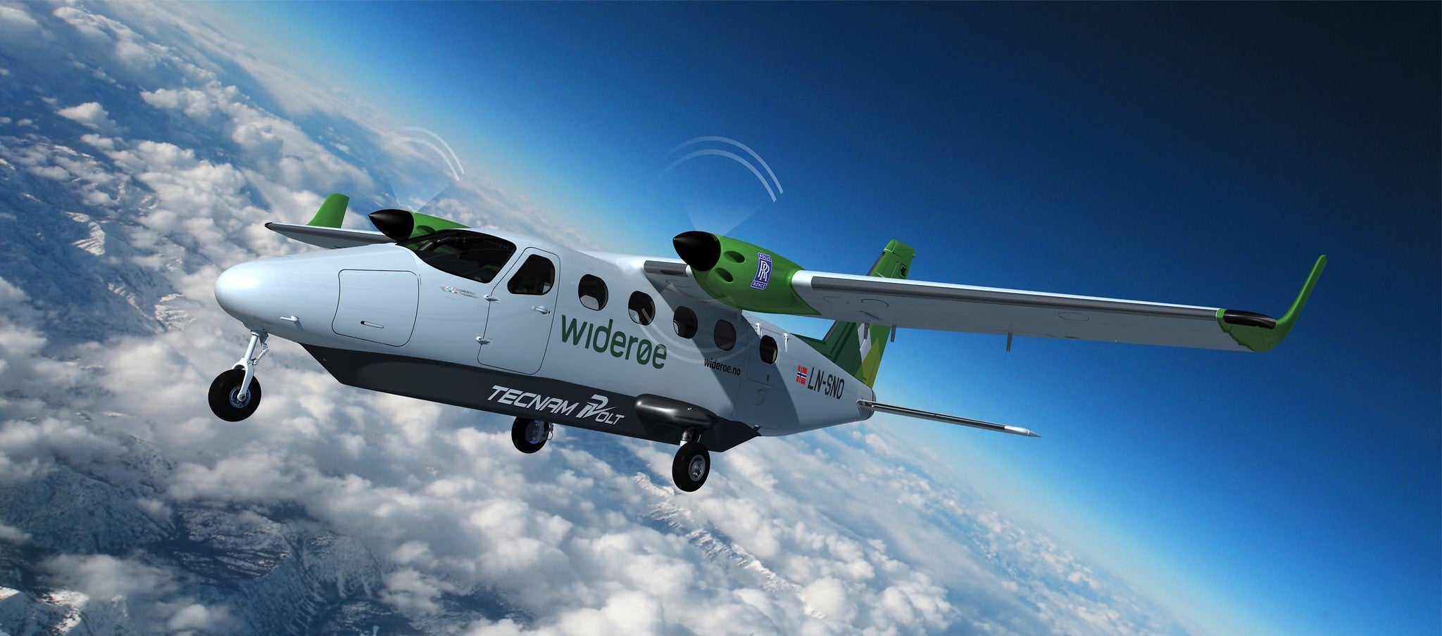 Rolls-Royce Tecnam Wideroe collaboration