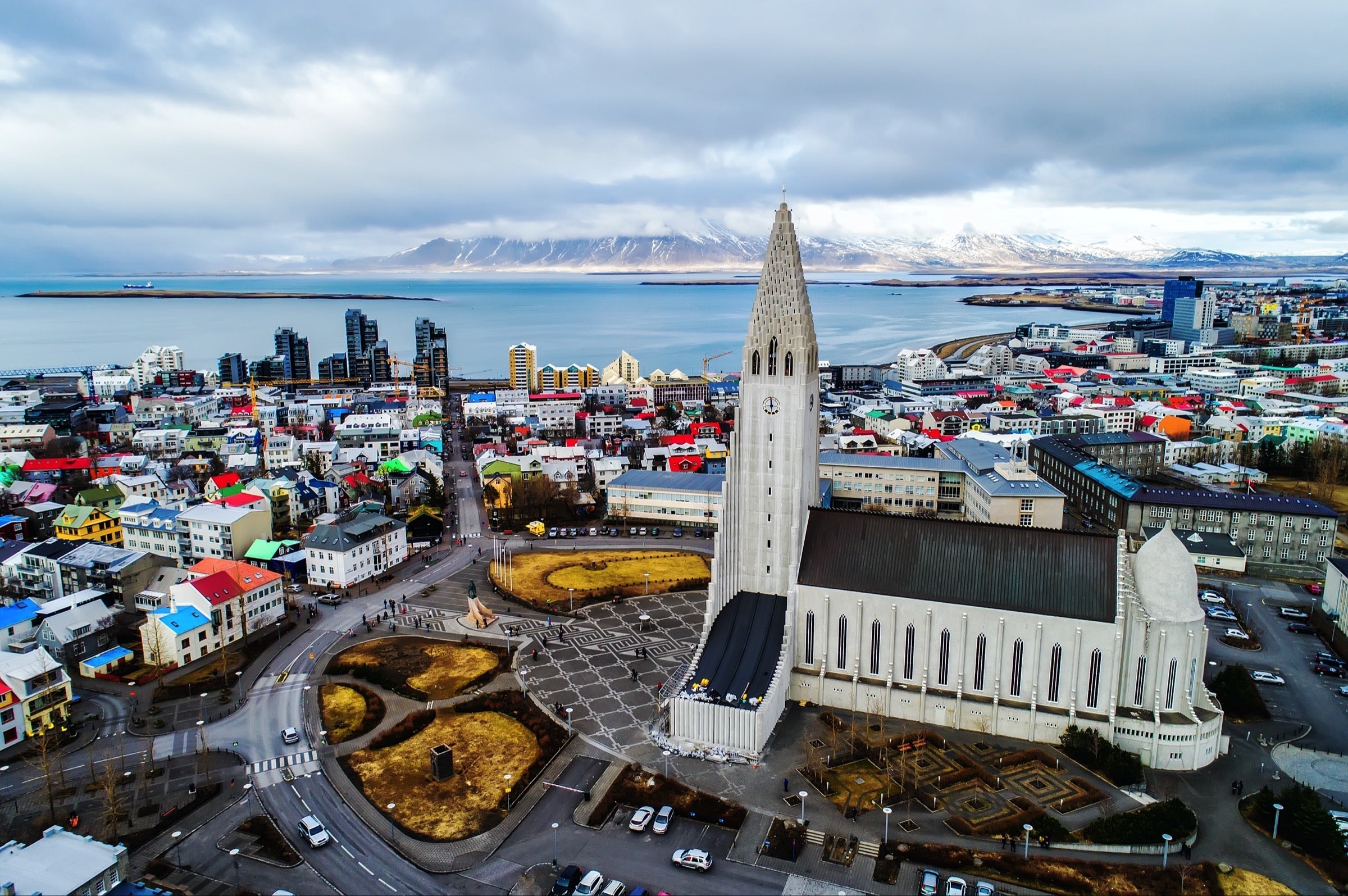 Hallgrimskirkja Cathedral in Reykjavik