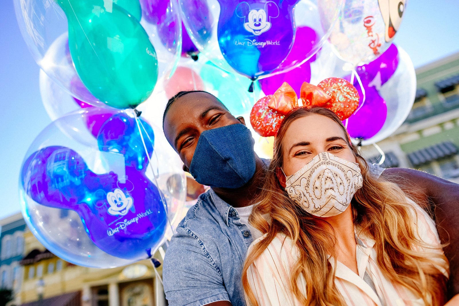 Guests Wearing Face Coverings at Walt Disney World Resort Theme