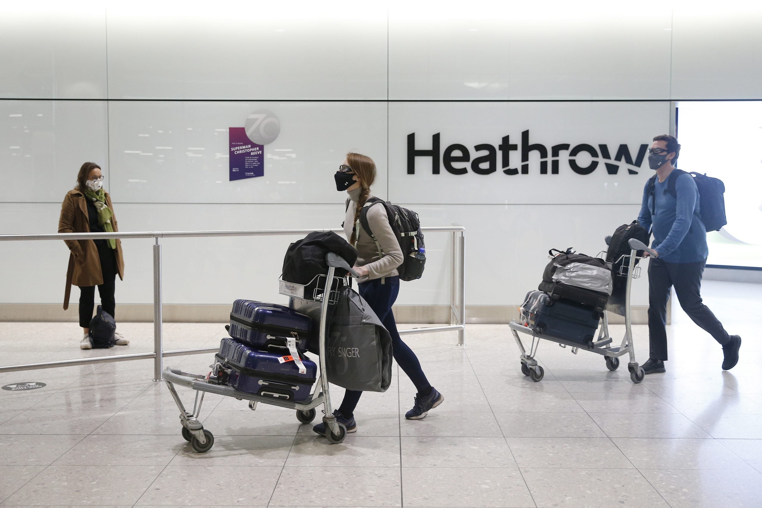 Travelers Returning To The UK From Red List Countries Required To Self Isolate