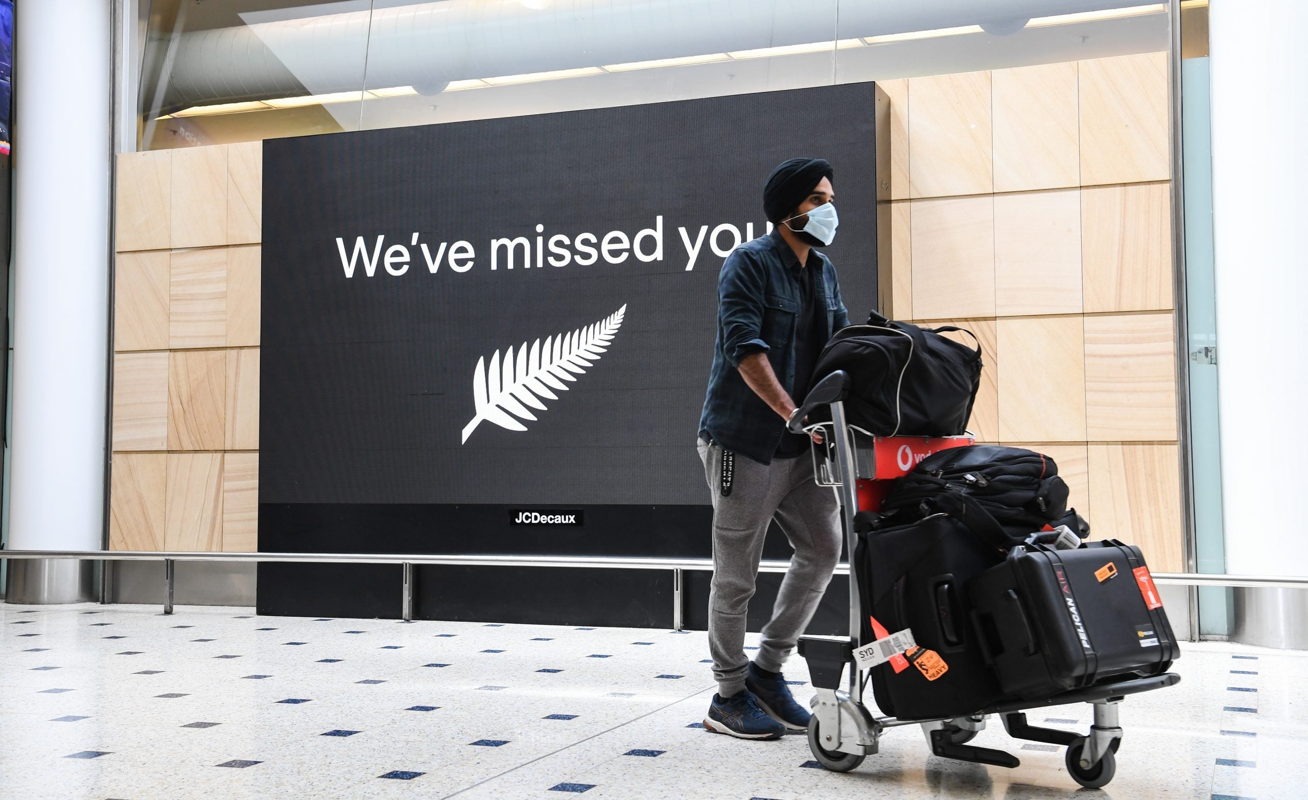 Visitors Arrive In Sydney From New Zealand As One-Way Trans-Tasman Travel Bubble Begins