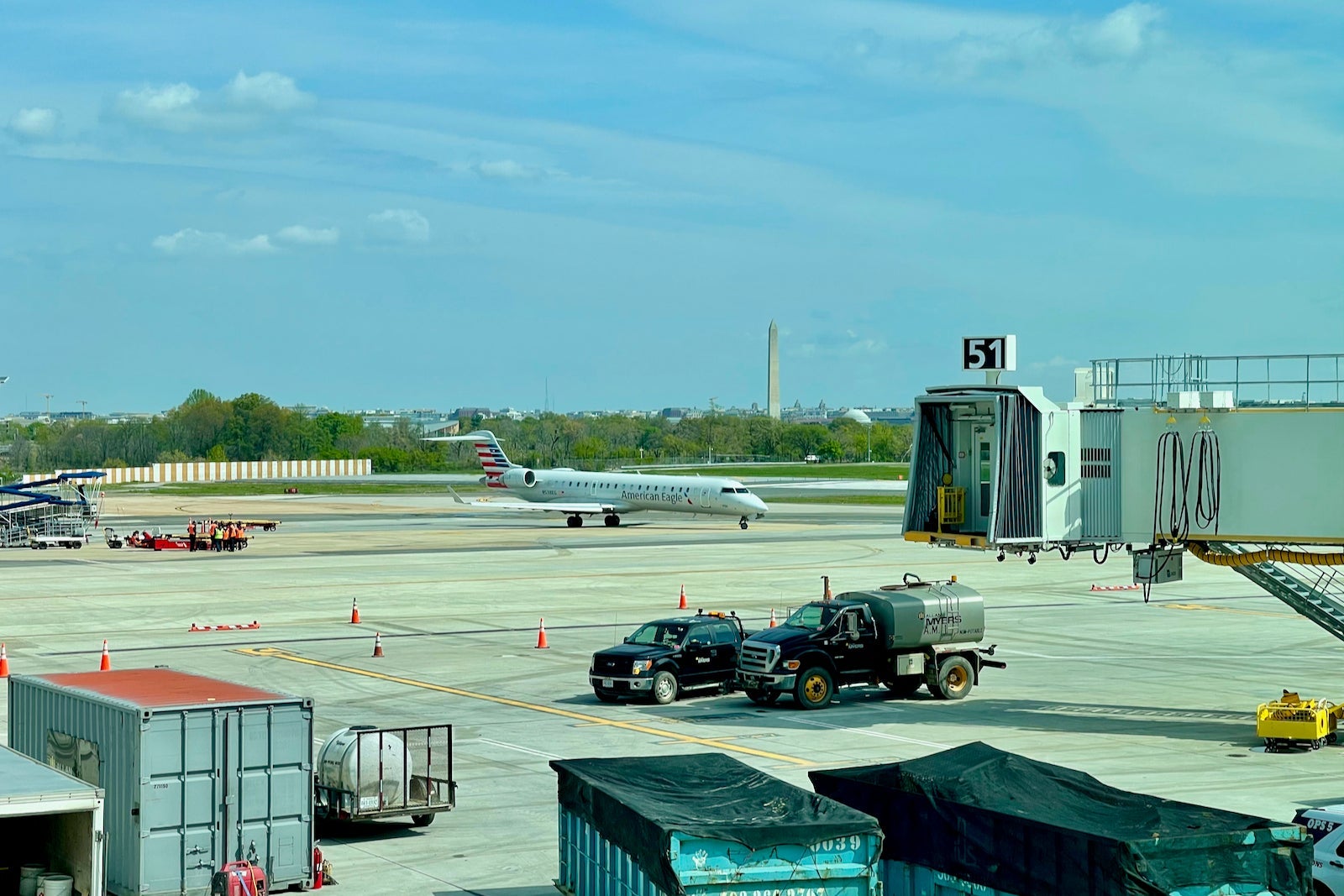 Washington DCA National American Airlines New Concourse Gate 35X Zach Griff - 48