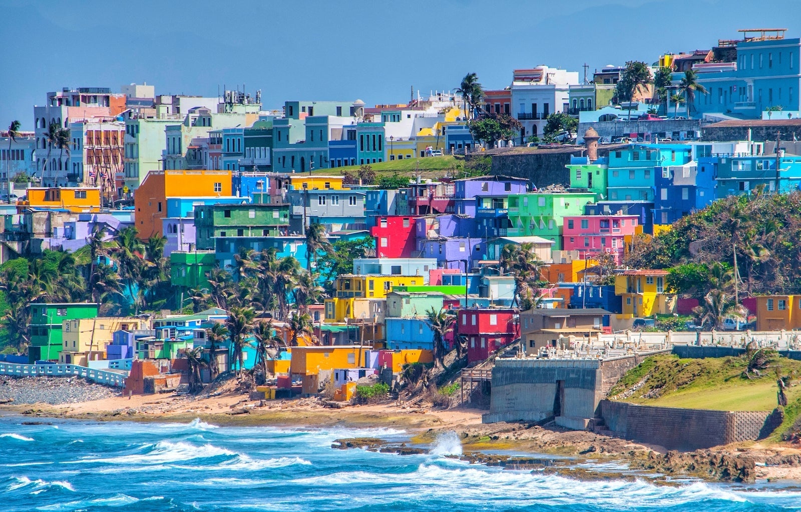 View Of Sea Against Buildings In City