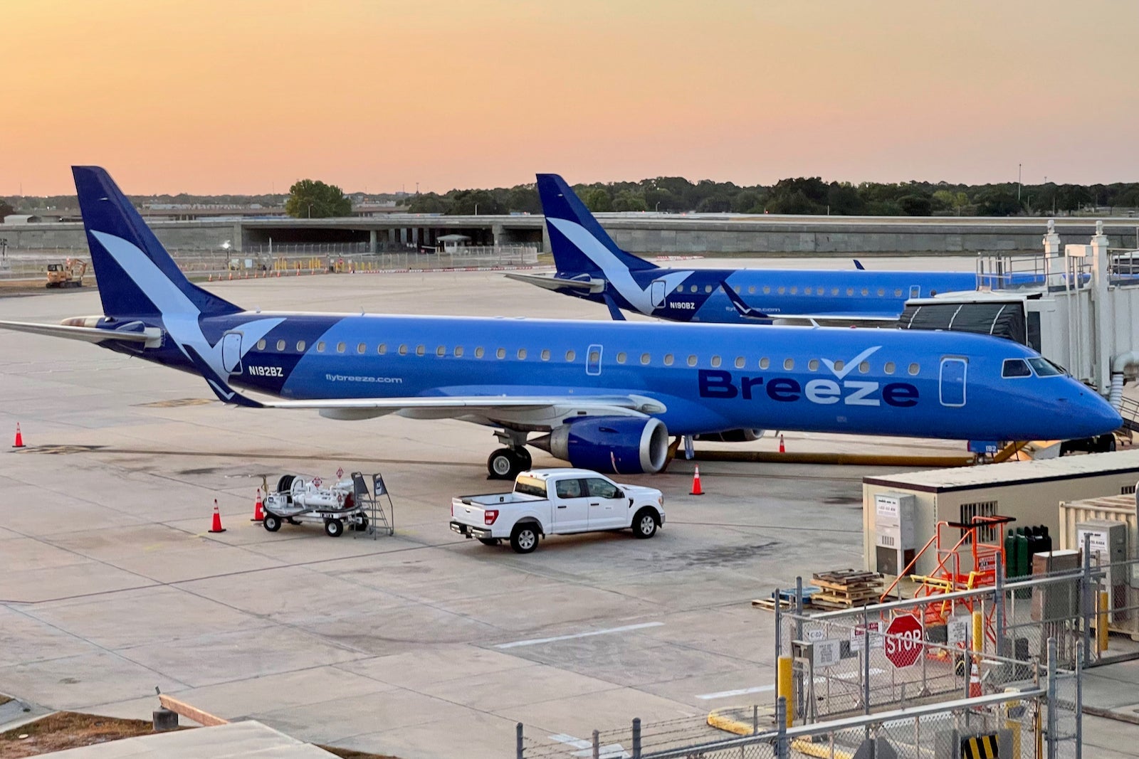 Breeze Airways Embraer 195 Inaugural Tampa Charleston