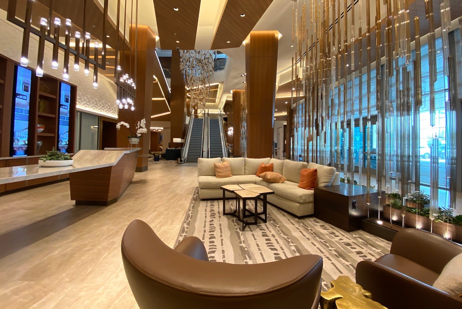 JW Marriott Anaheim resort lobby