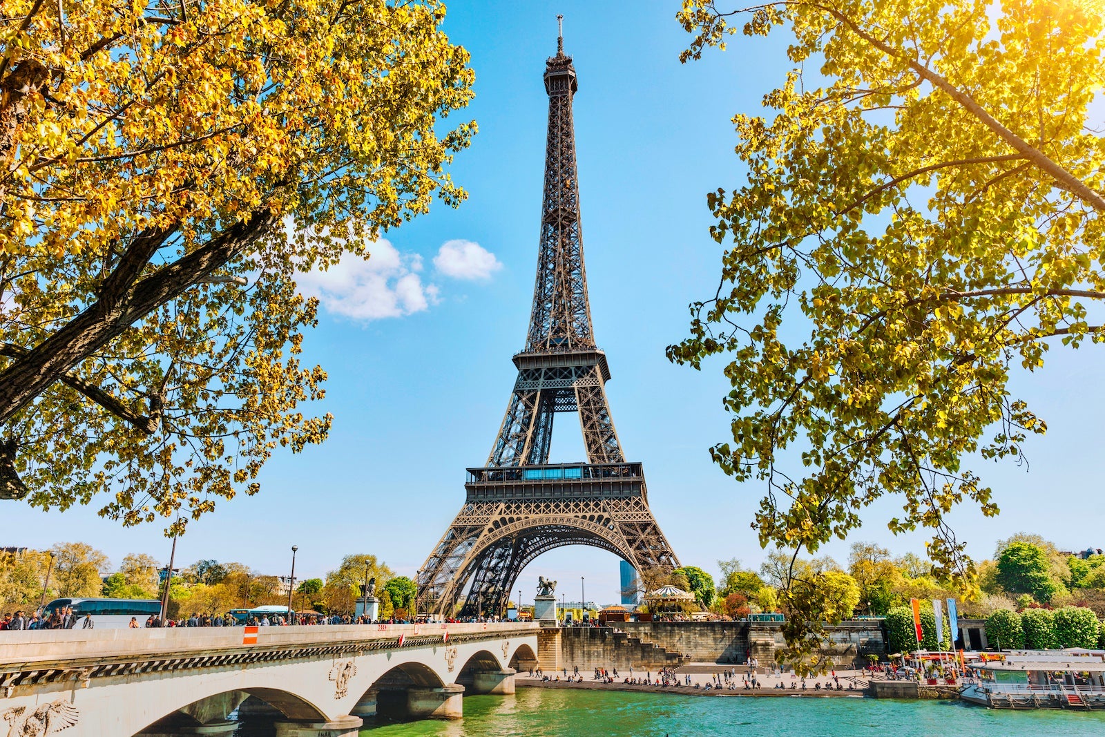 Eiffel Tower in Paris, France