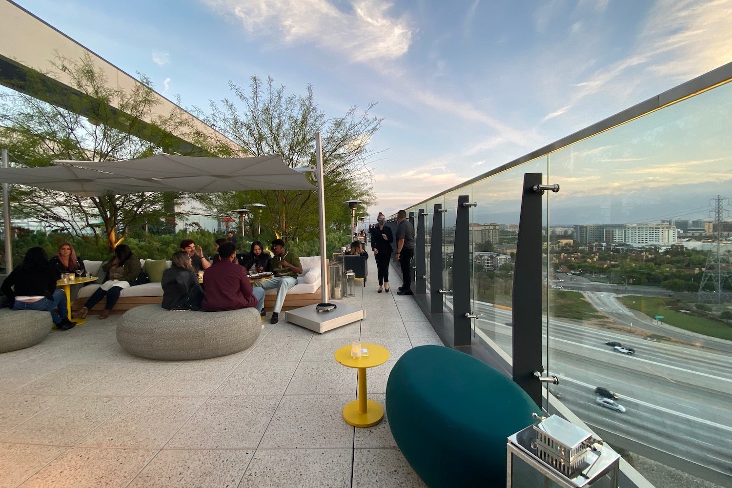 Radisson Blu Anaheim rooftop bar