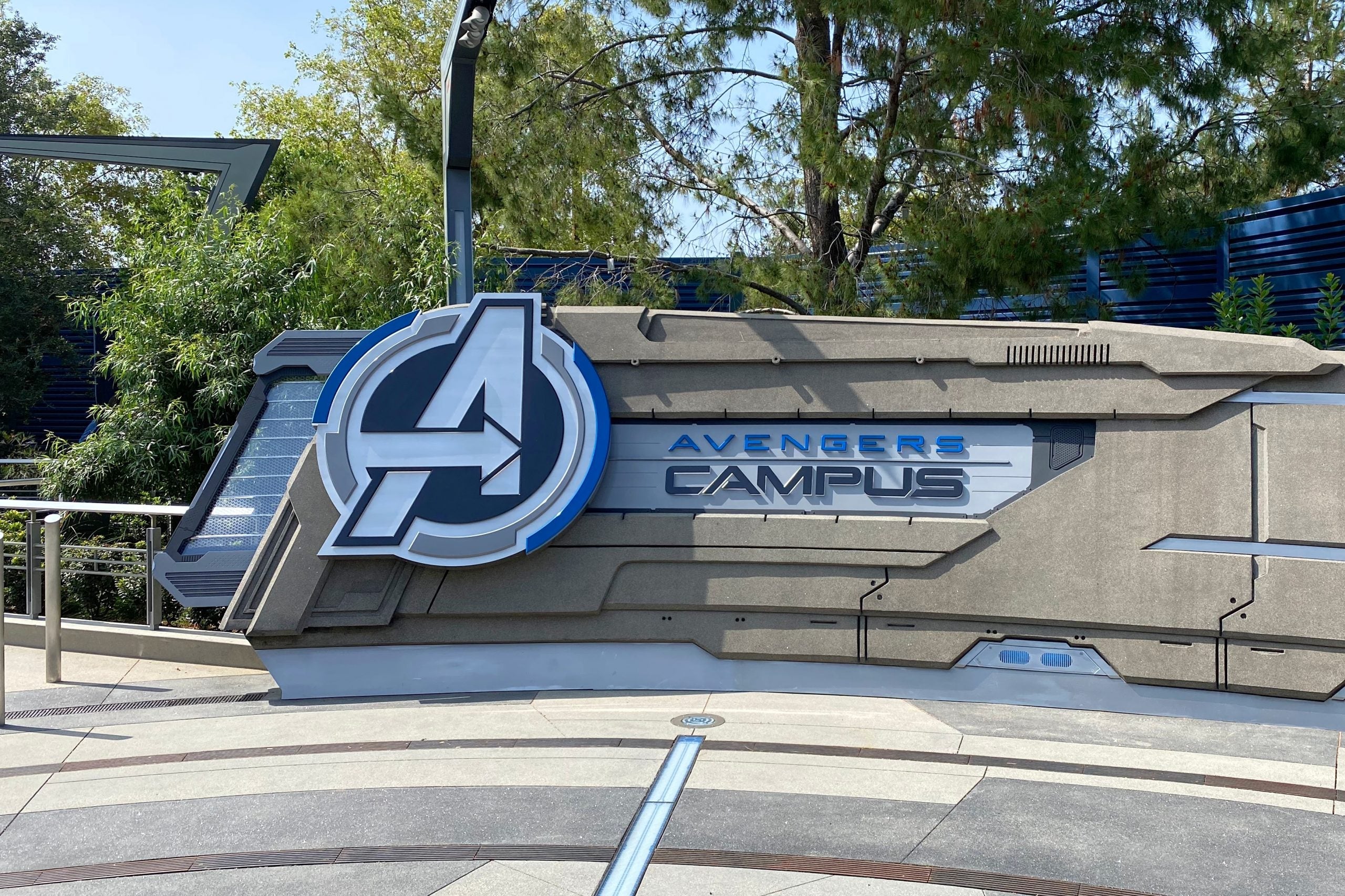 Avengers Campus Entrance